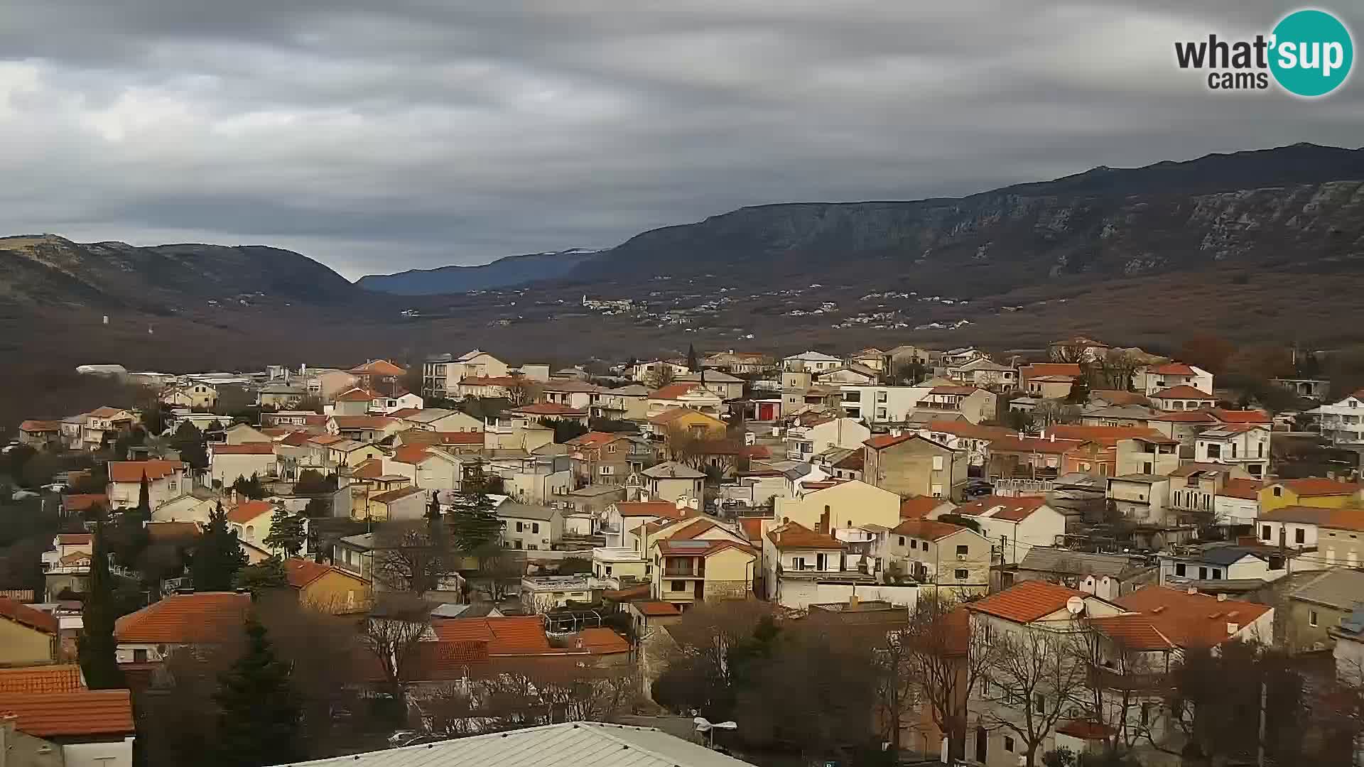 Panoramic Novi Vinodolski livecam Dalmatien