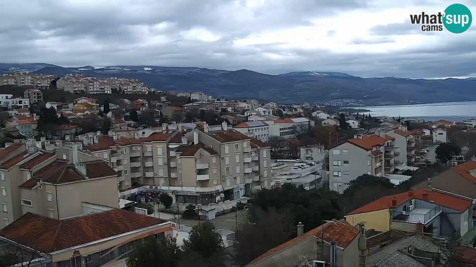 Panoramic webcam Novi Vinodolski – Dalmatia live