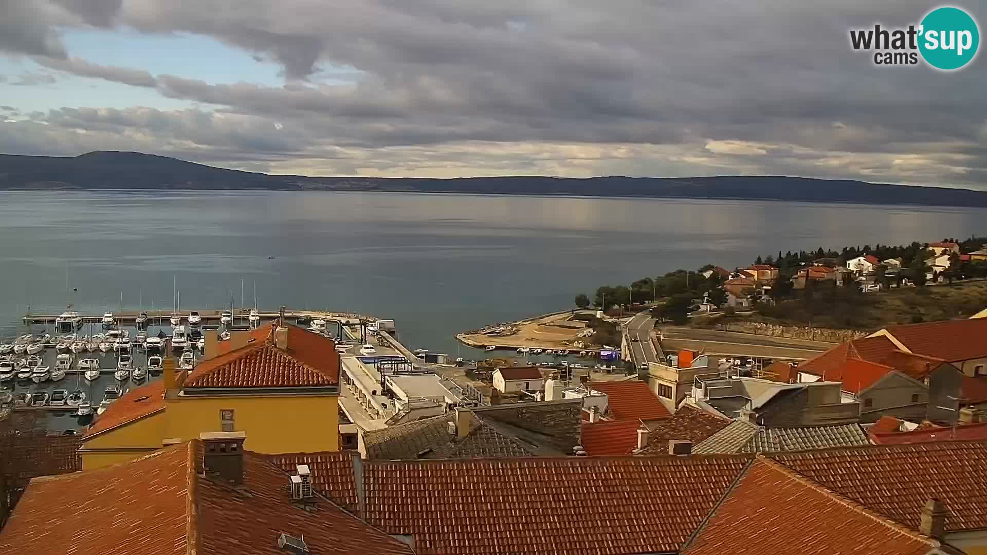 Novi Vinodolski camera en vivo Dalmatia