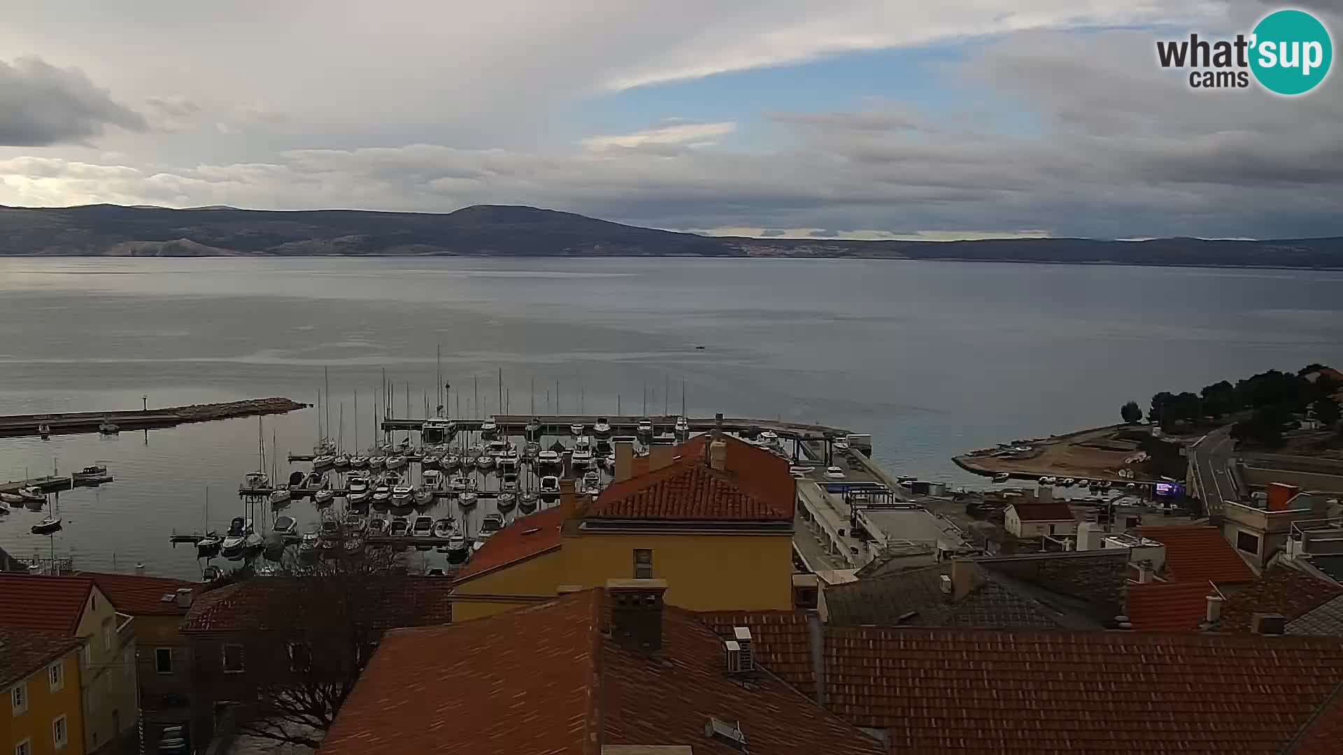 Webcam panoramica Novi Vinodolski – Dalmazia livecam