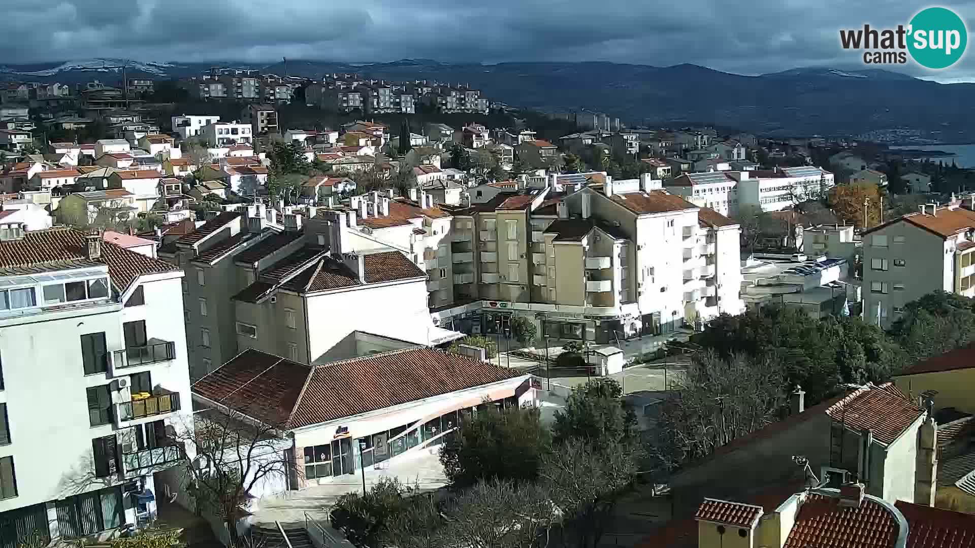 Panoramic webcam Novi Vinodolski – Dalmatia live