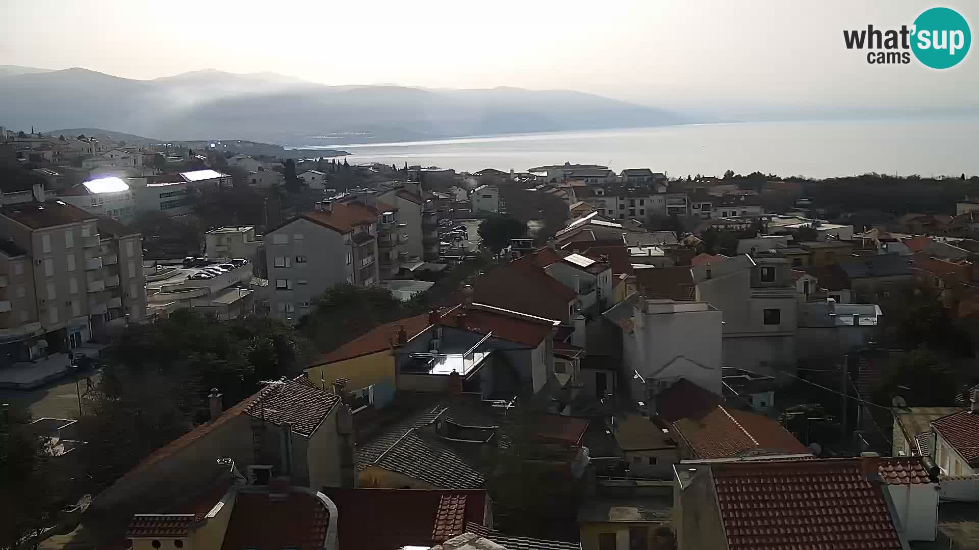 Panoramic webcam Novi Vinodolski – Dalmatia live