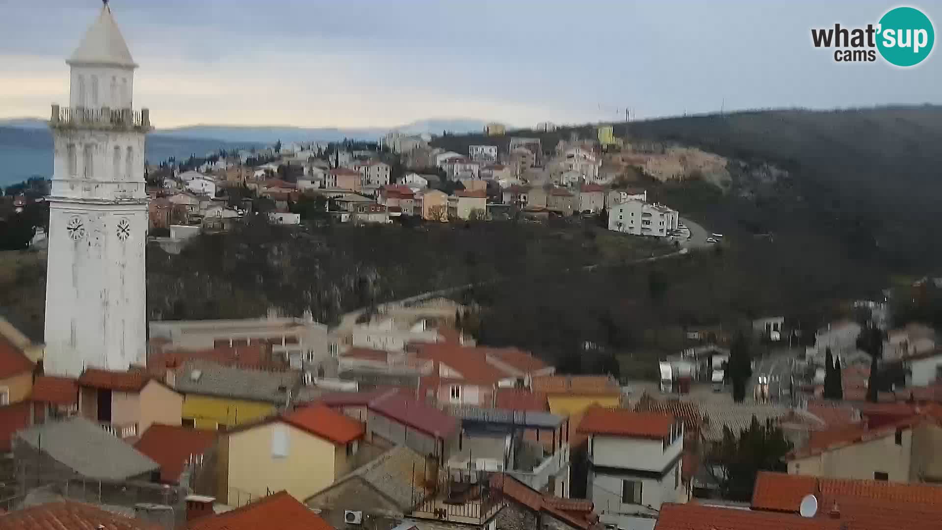 Panoramic webcam Novi Vinodolski – Dalmatia live