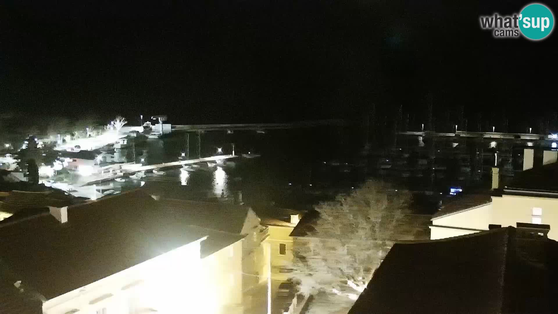 Panoramic webcam Novi Vinodolski – Dalmatia live