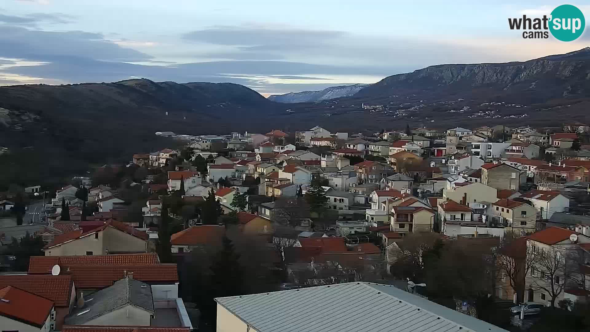 Panoramic webcam Novi Vinodolski – Dalmatia live