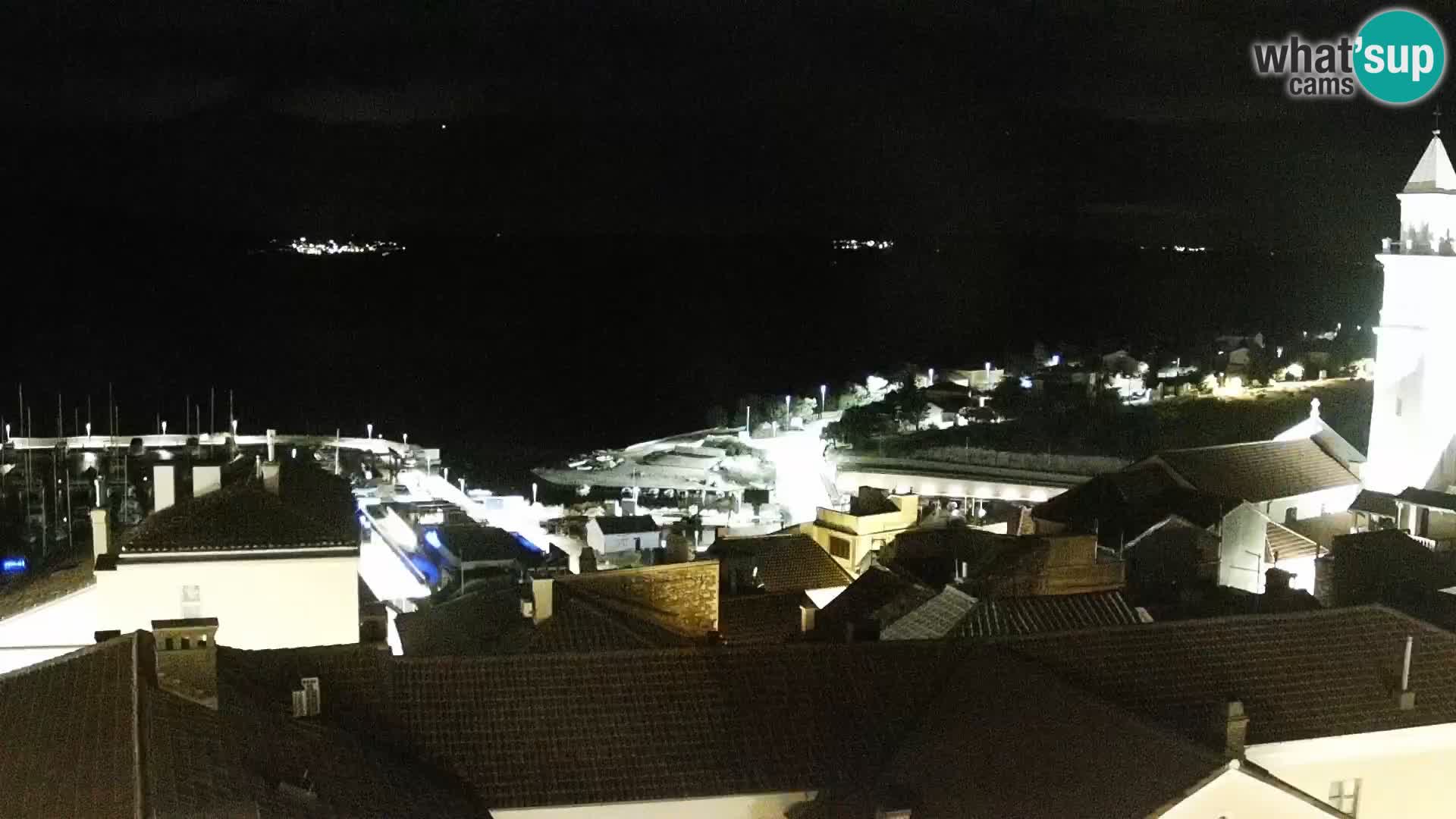 Panoramic webcam Novi Vinodolski – Dalmatia live