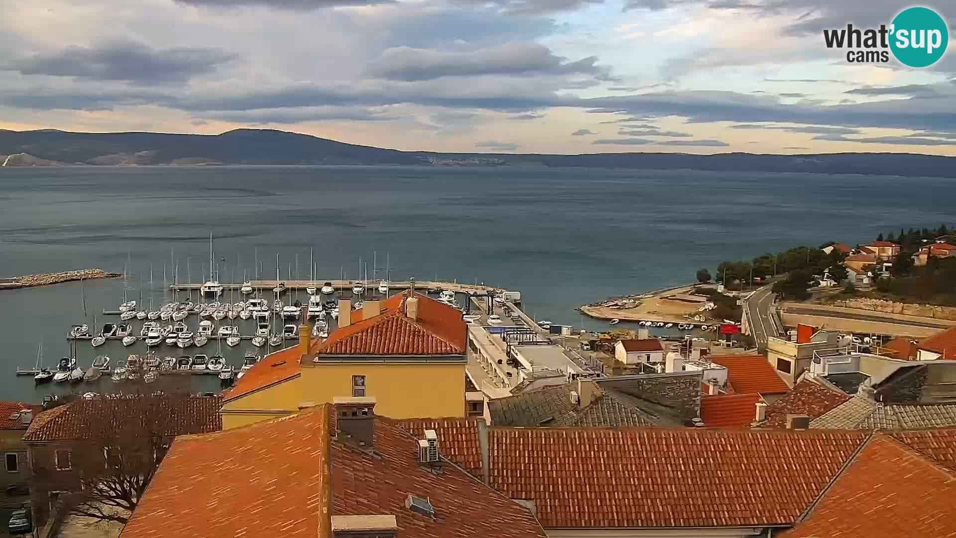 Webcam panoramica Novi Vinodolski – Dalmazia livecam