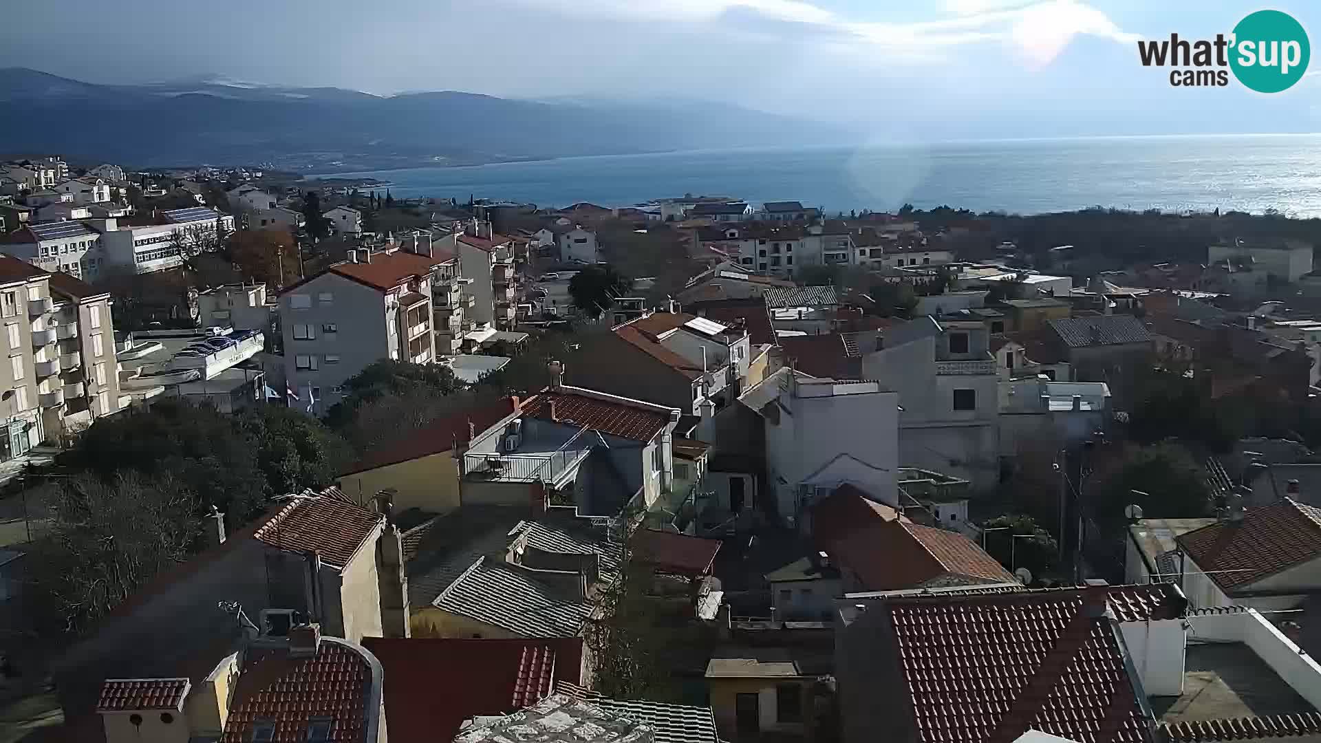 Novi Vinodolski camera en vivo Dalmatia