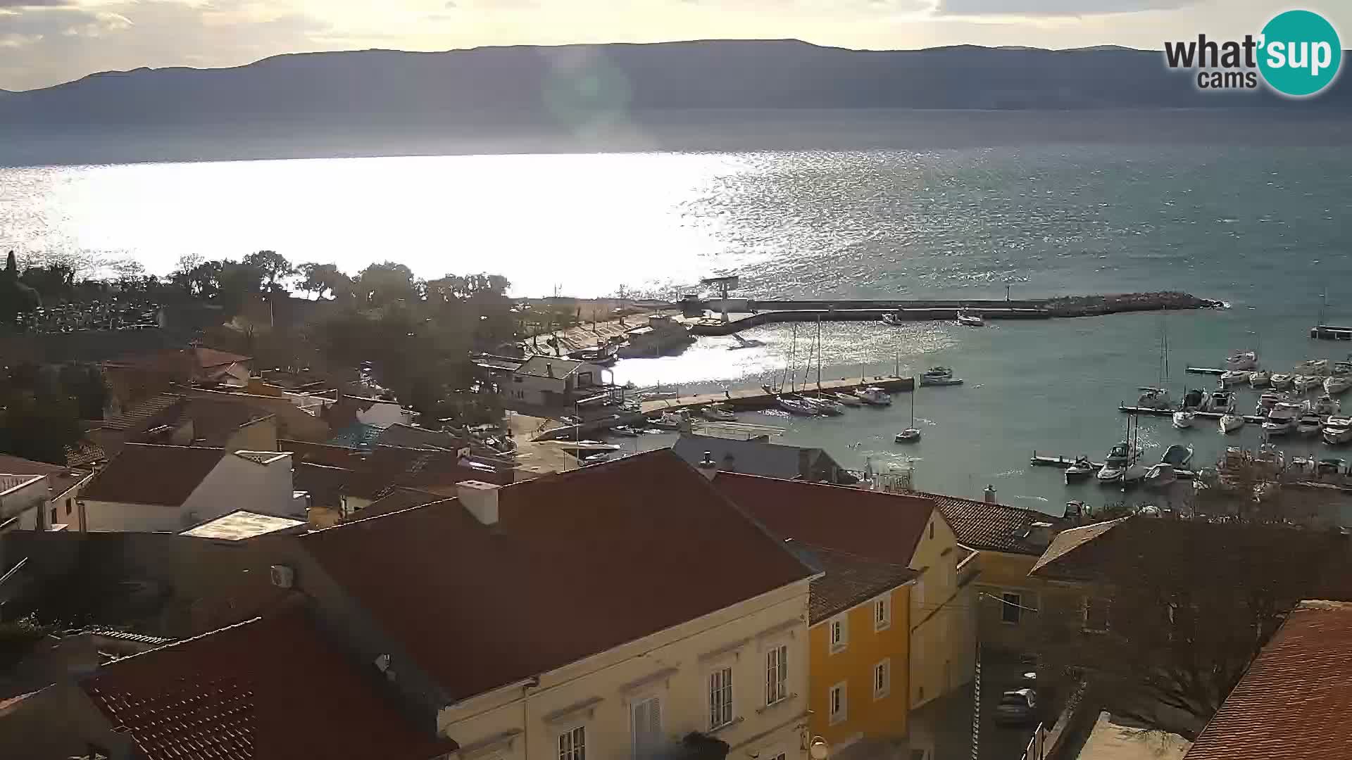 Webcam panoramica Novi Vinodolski – Dalmazia livecam