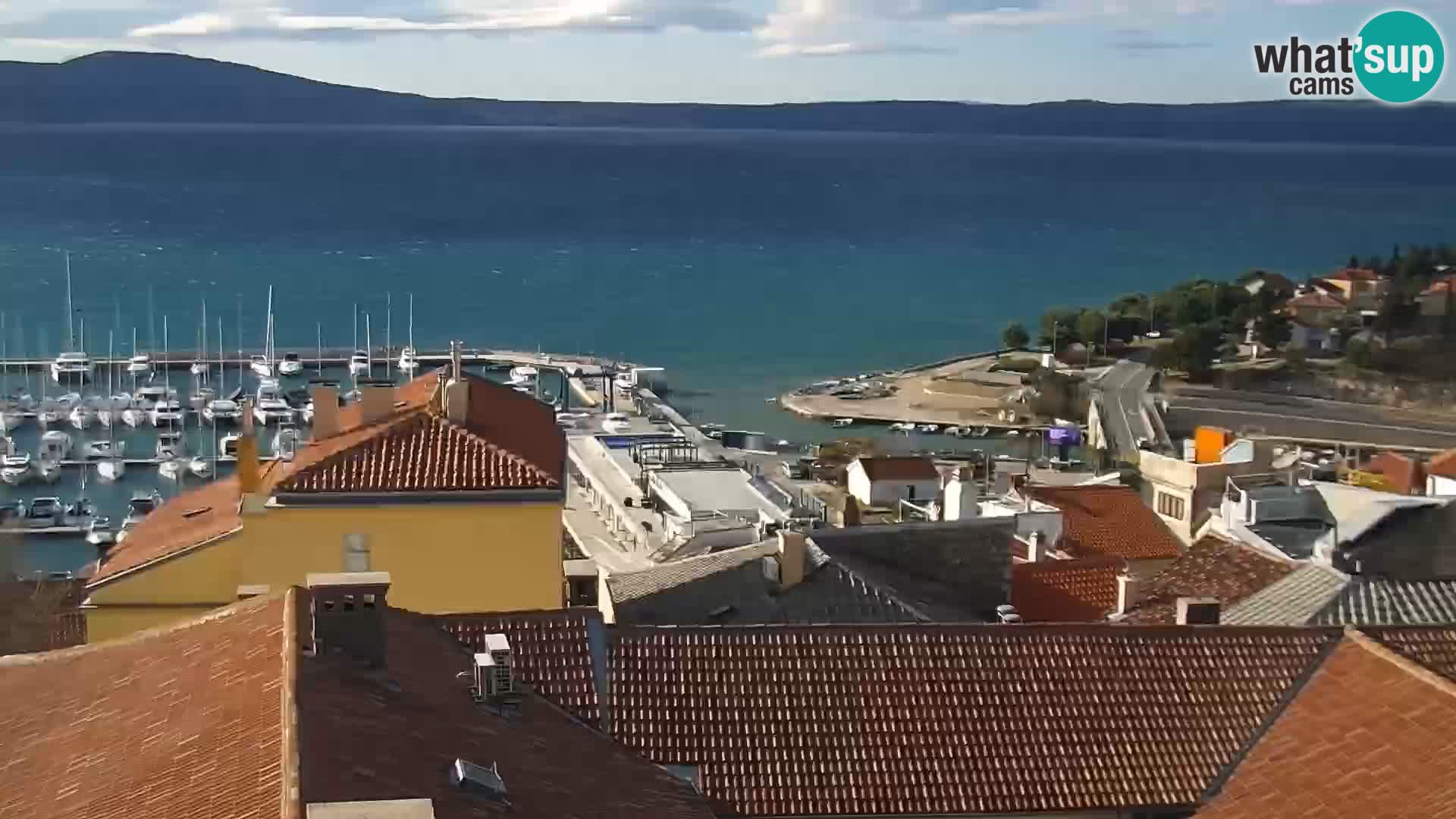 Webcam panoramica Novi Vinodolski – Dalmazia livecam