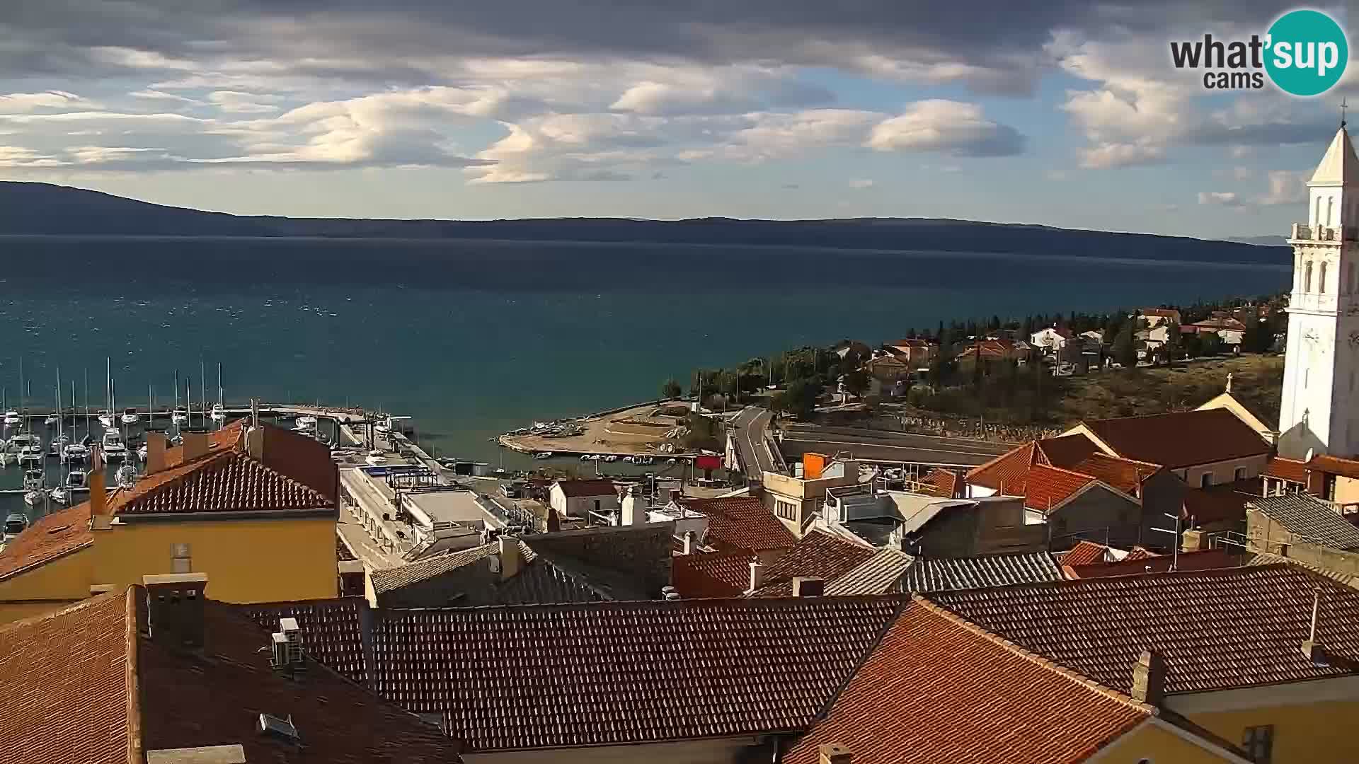 Webcam panoramica Novi Vinodolski – Dalmazia livecam