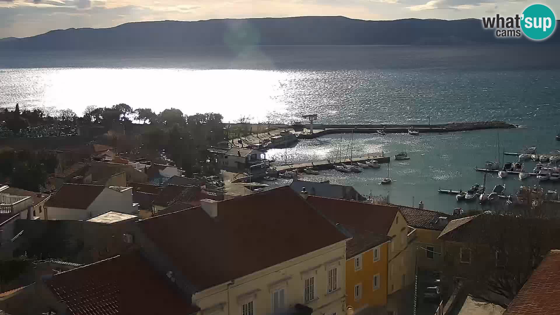 Webcam panoramica Novi Vinodolski – Dalmazia livecam