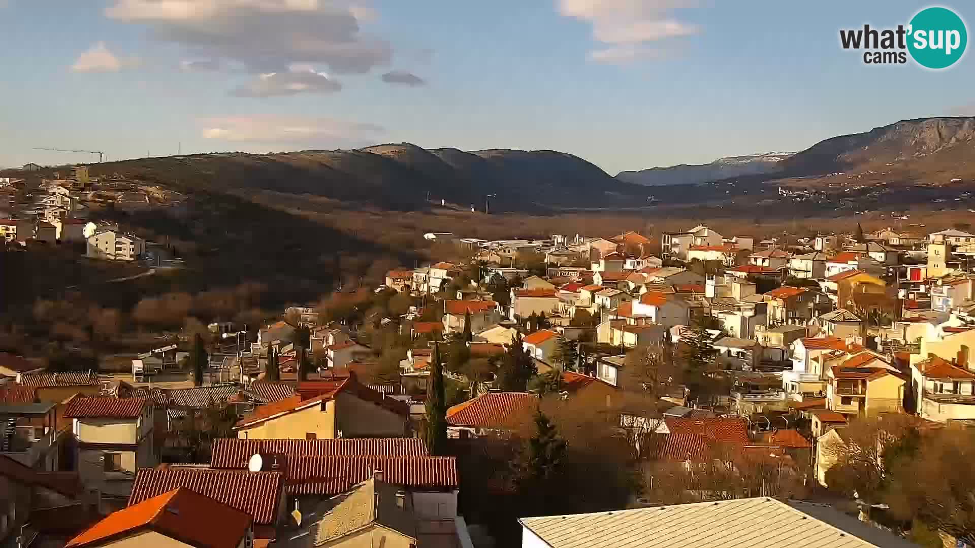 Novi Vinodolski panorama – Dalmacija web kamera