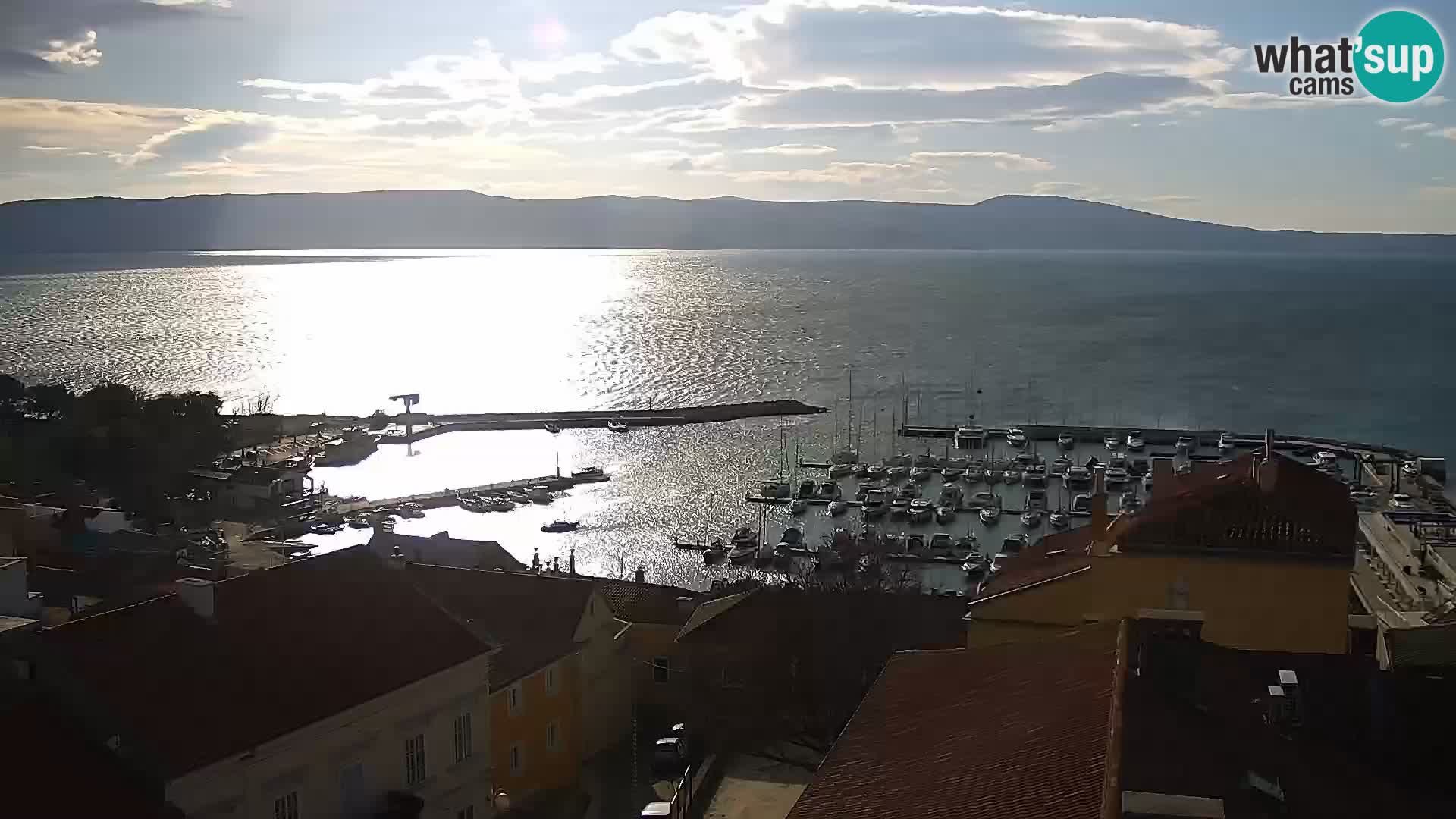 Novi Vinodolski camera en vivo Dalmatia