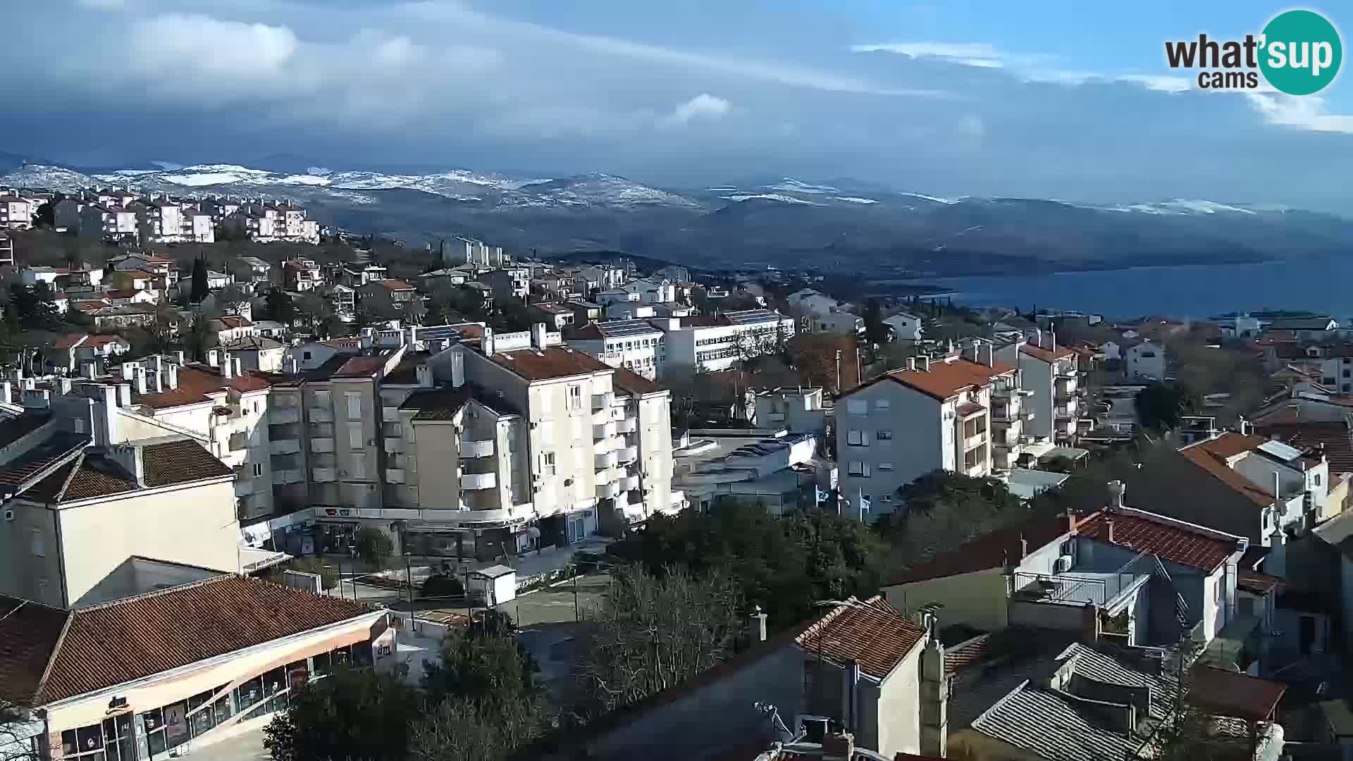 Panoramic webcam Novi Vinodolski – Dalmatia live