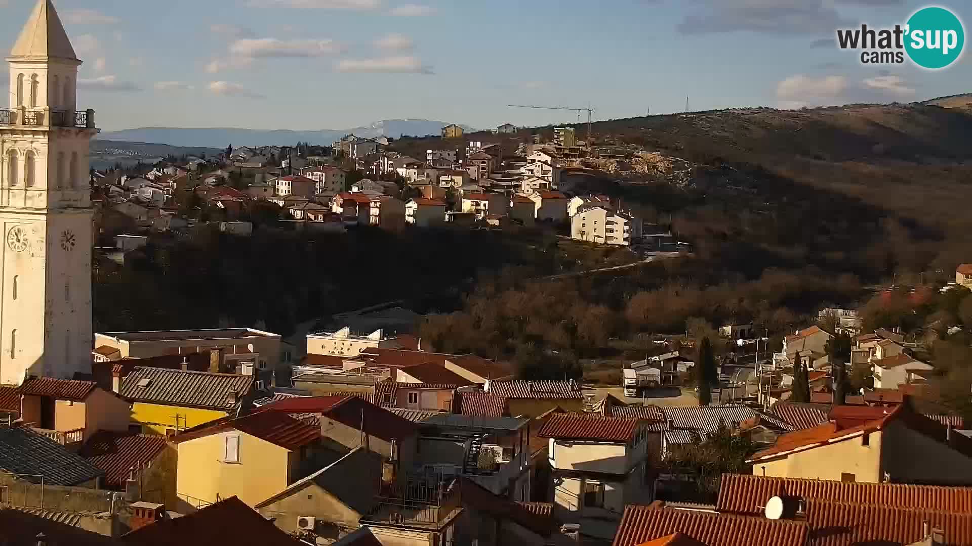 Panoramic webcam Novi Vinodolski – Dalmatia live