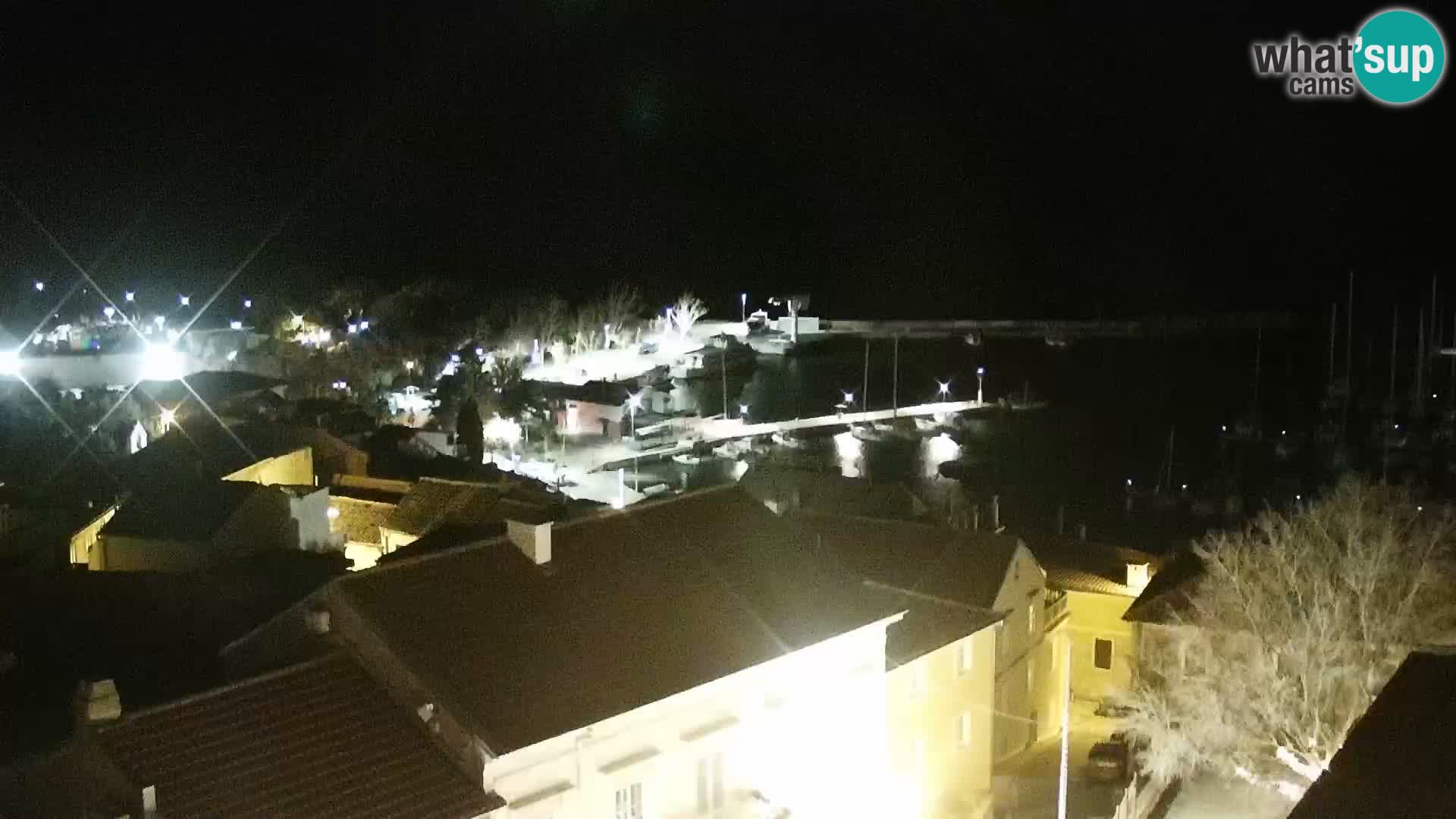 Panoramic Novi Vinodolski livecam Dalmatien