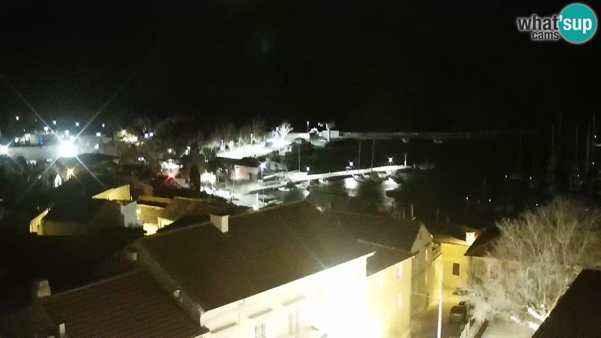 Panoramic Novi Vinodolski livecam Dalmatien