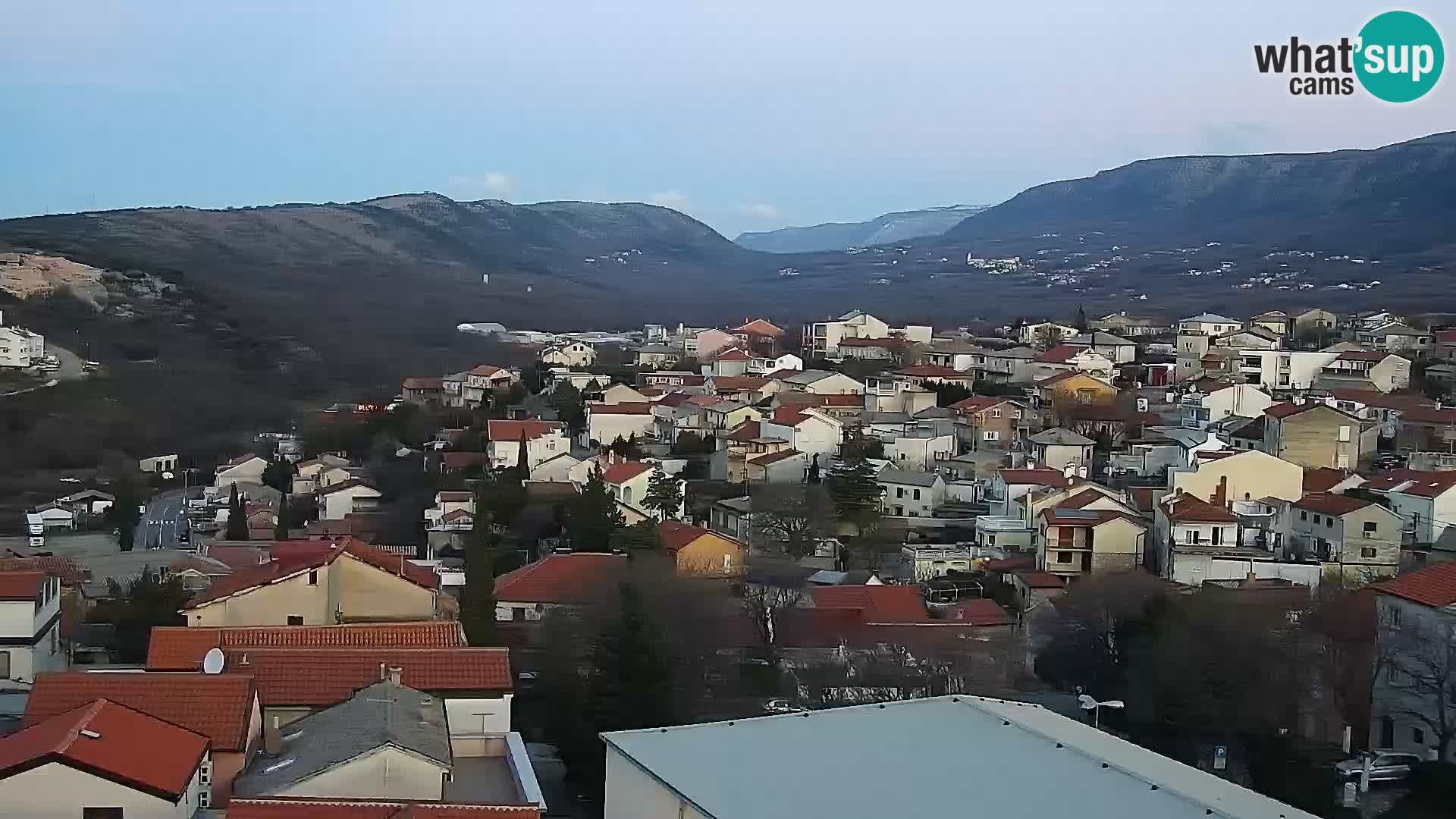 Panoramic webcam Novi Vinodolski – Dalmatia live