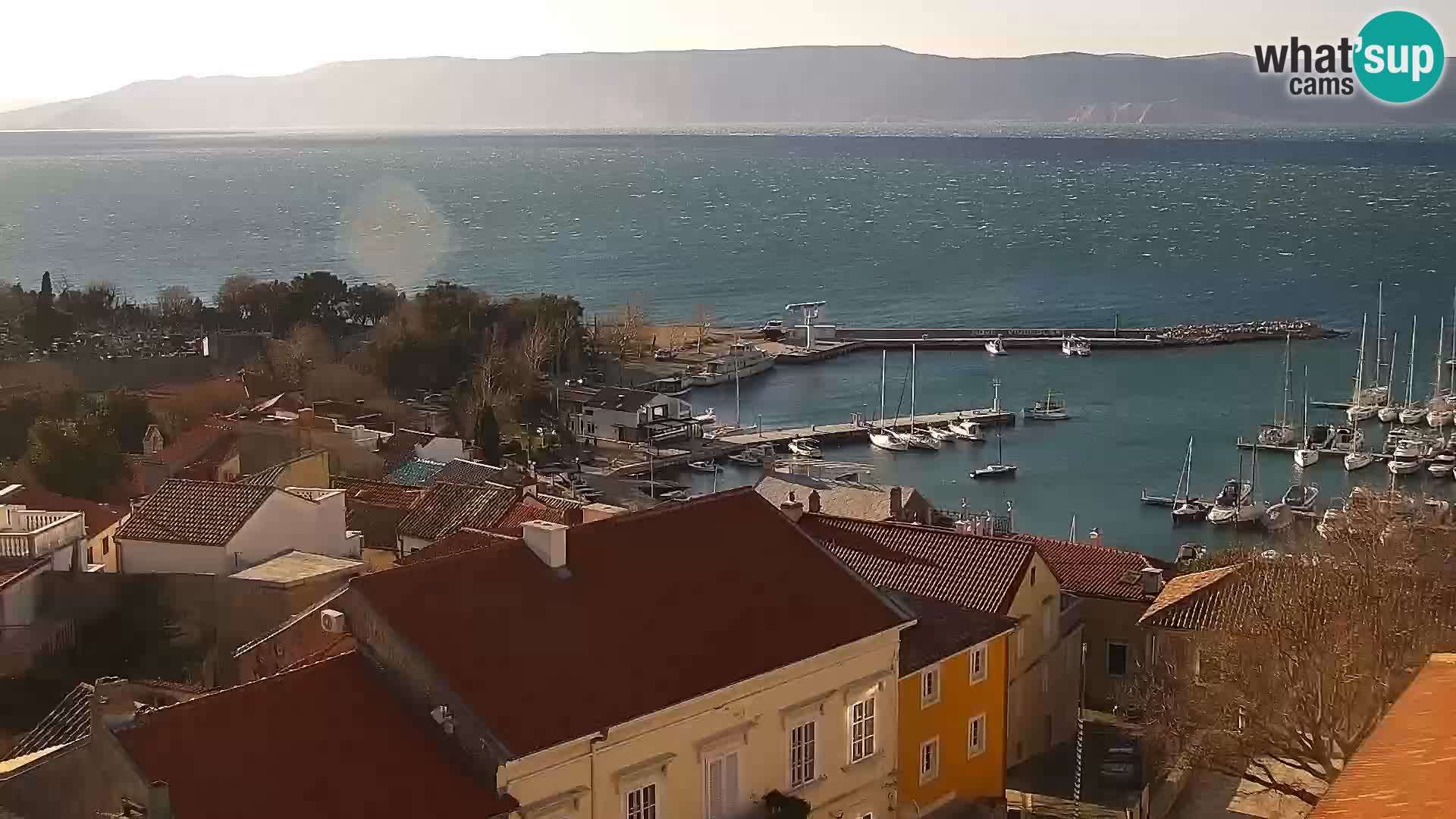 Novi Vinodolski camera en vivo Dalmatia