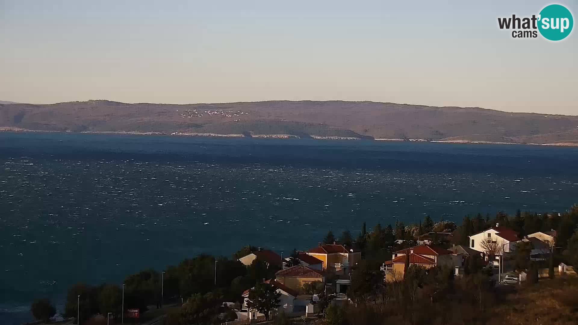 Panoramic webcam Novi Vinodolski – Dalmatia live