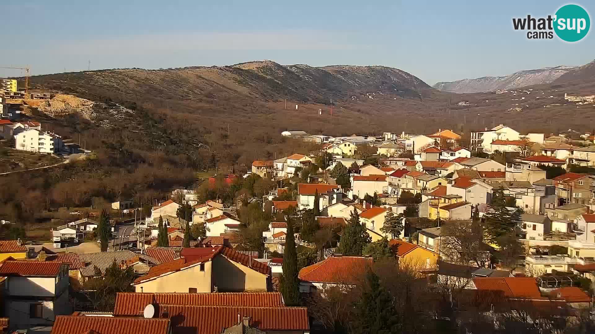 Panoramic webcam Novi Vinodolski – Dalmatia live