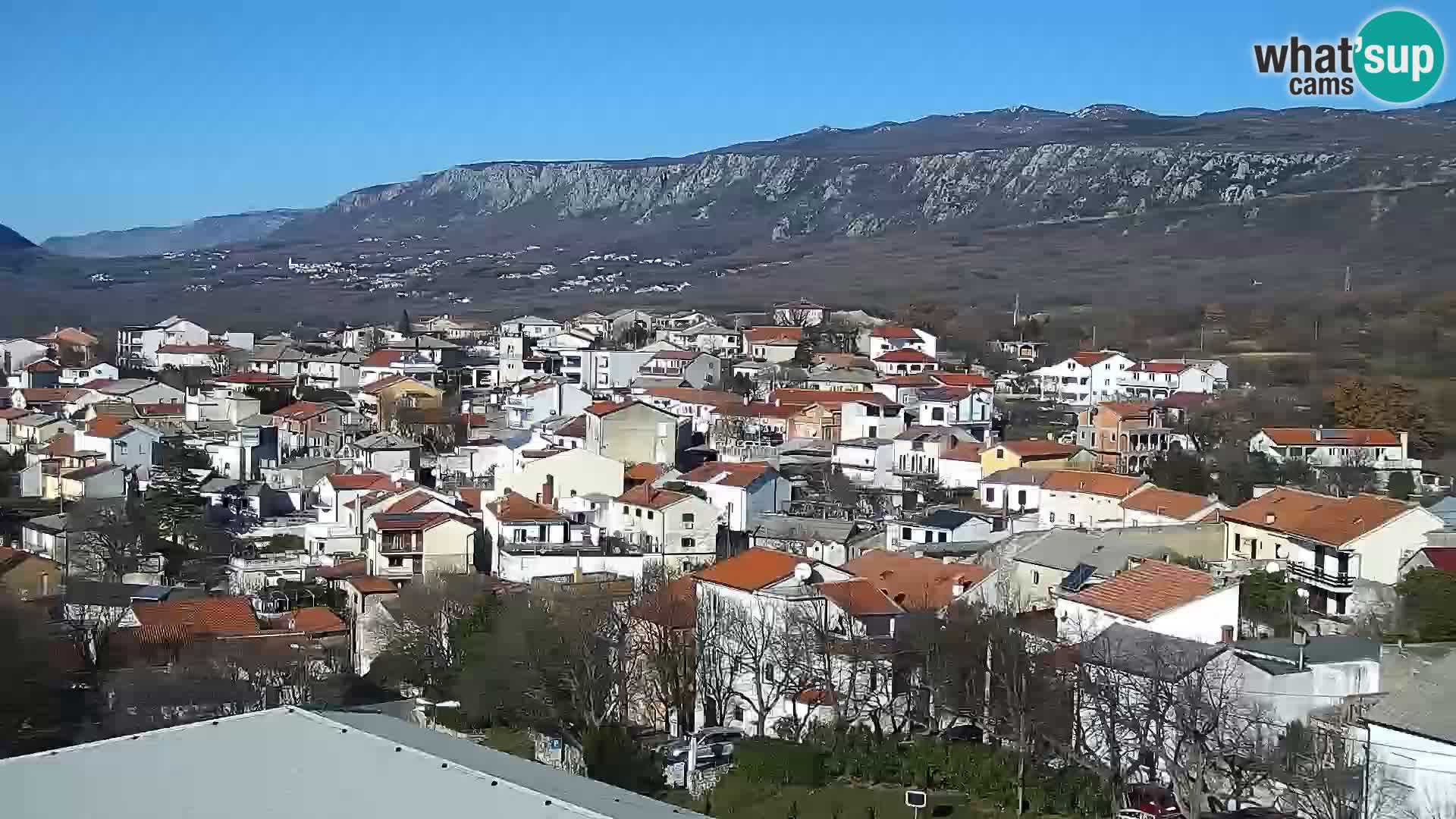 Panoramic Novi Vinodolski livecam Dalmatien