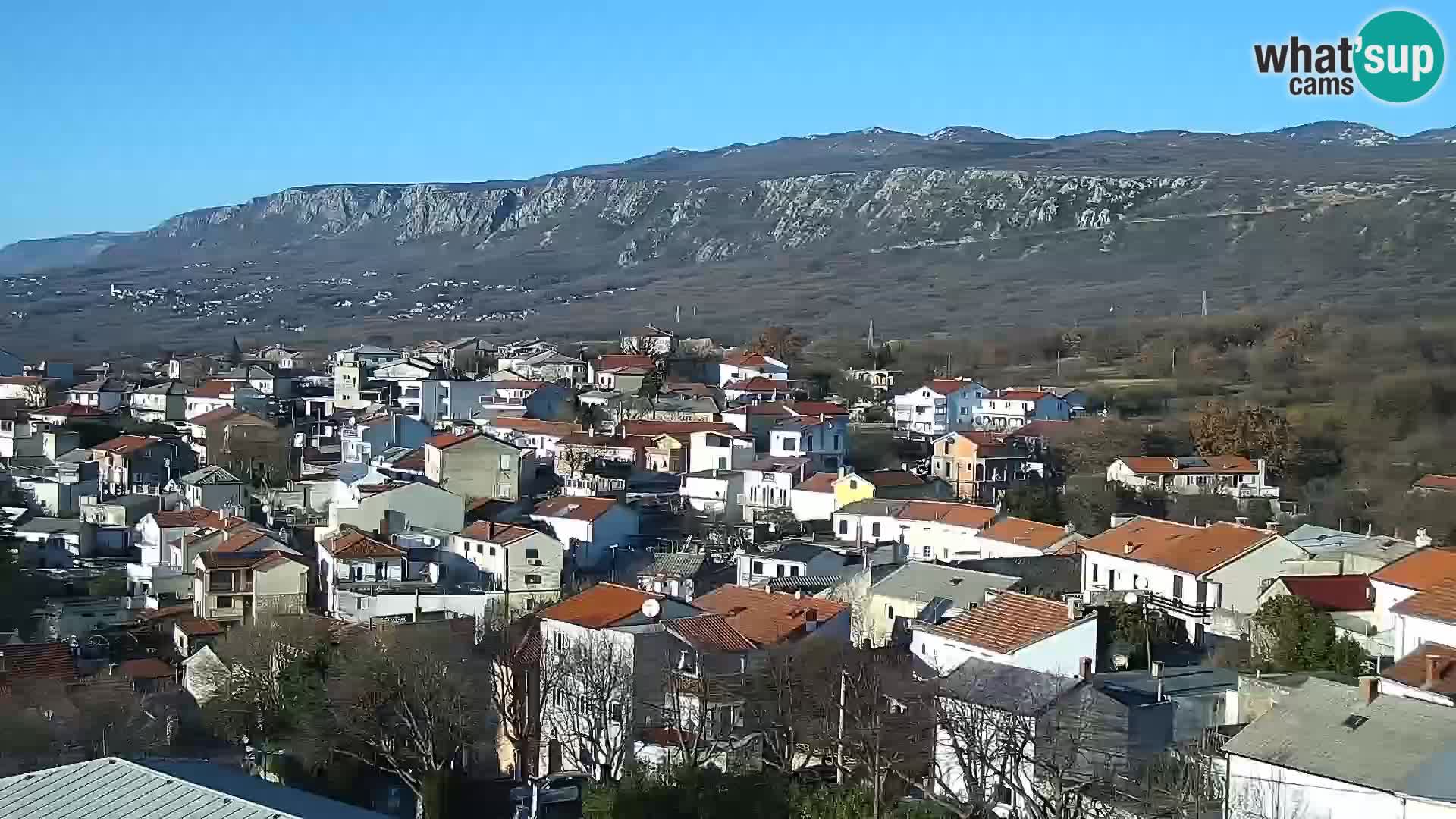 Panoramic Novi Vinodolski livecam Dalmatien