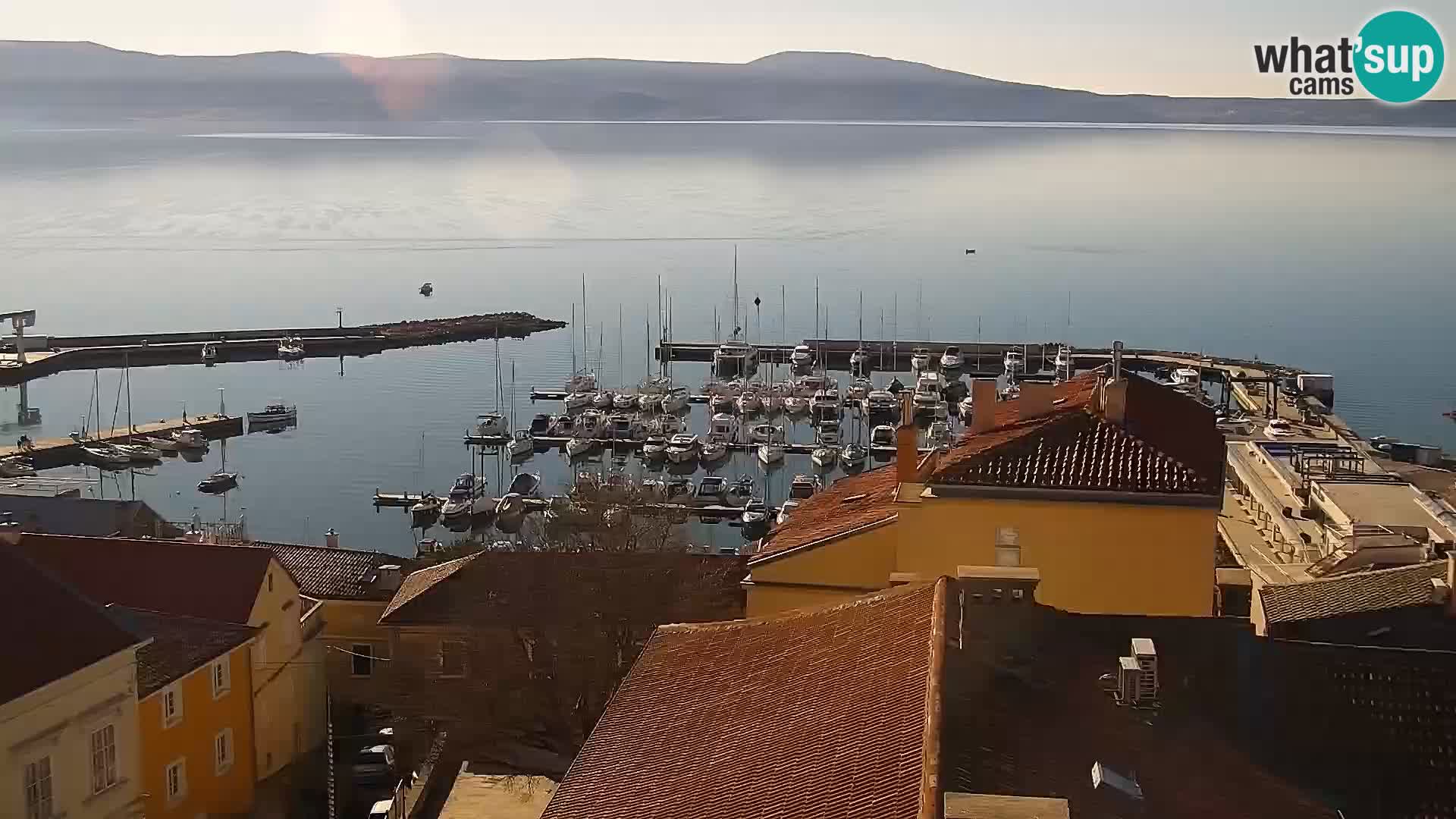 Novi Vinodolski camera en vivo Dalmatia