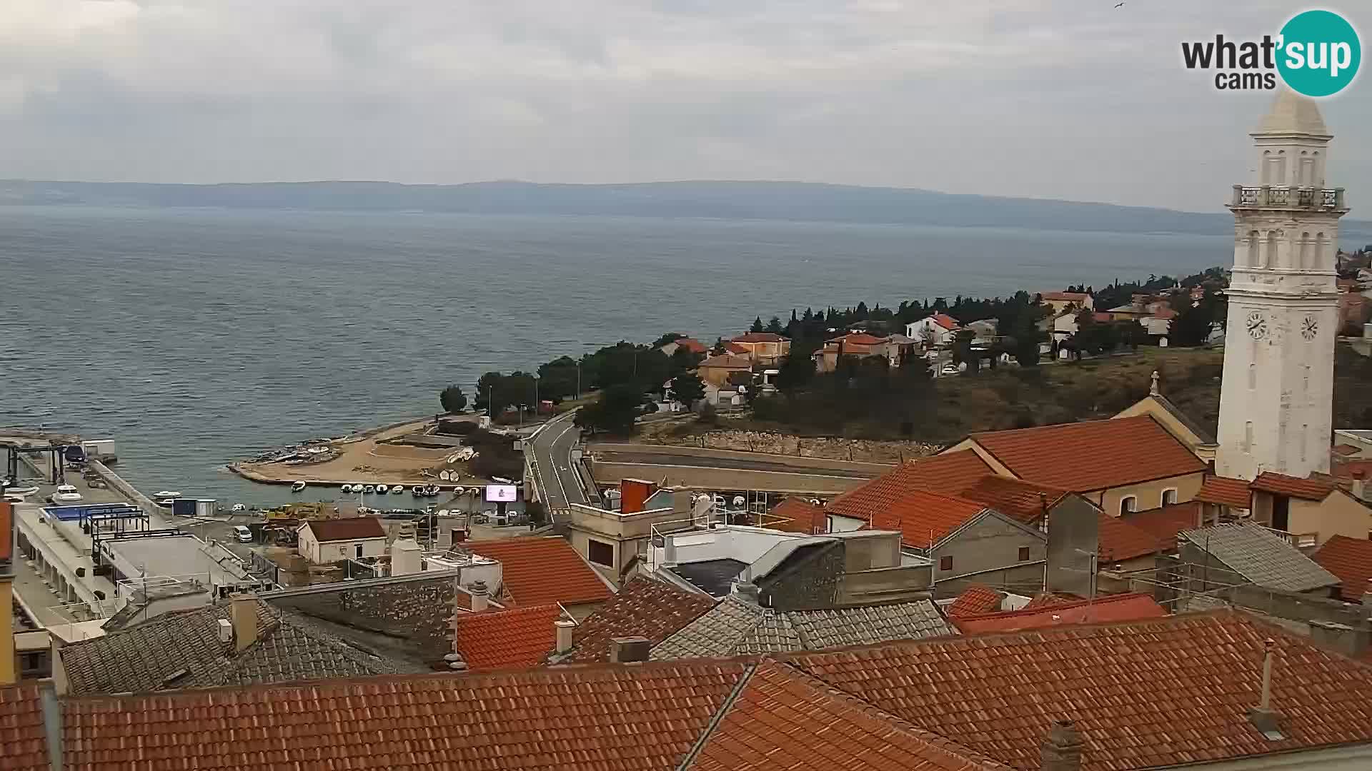 Novi Vinodolski camera en vivo Dalmatia