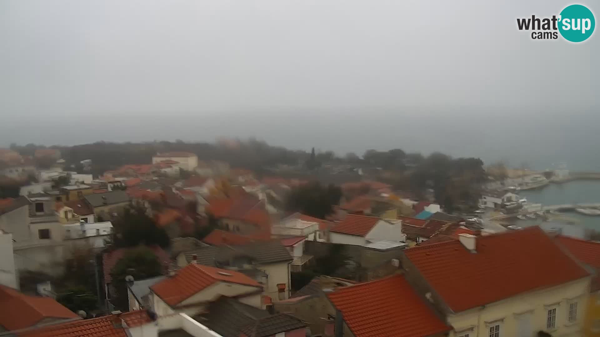 Panoramic webcam Novi Vinodolski – Dalmatia live