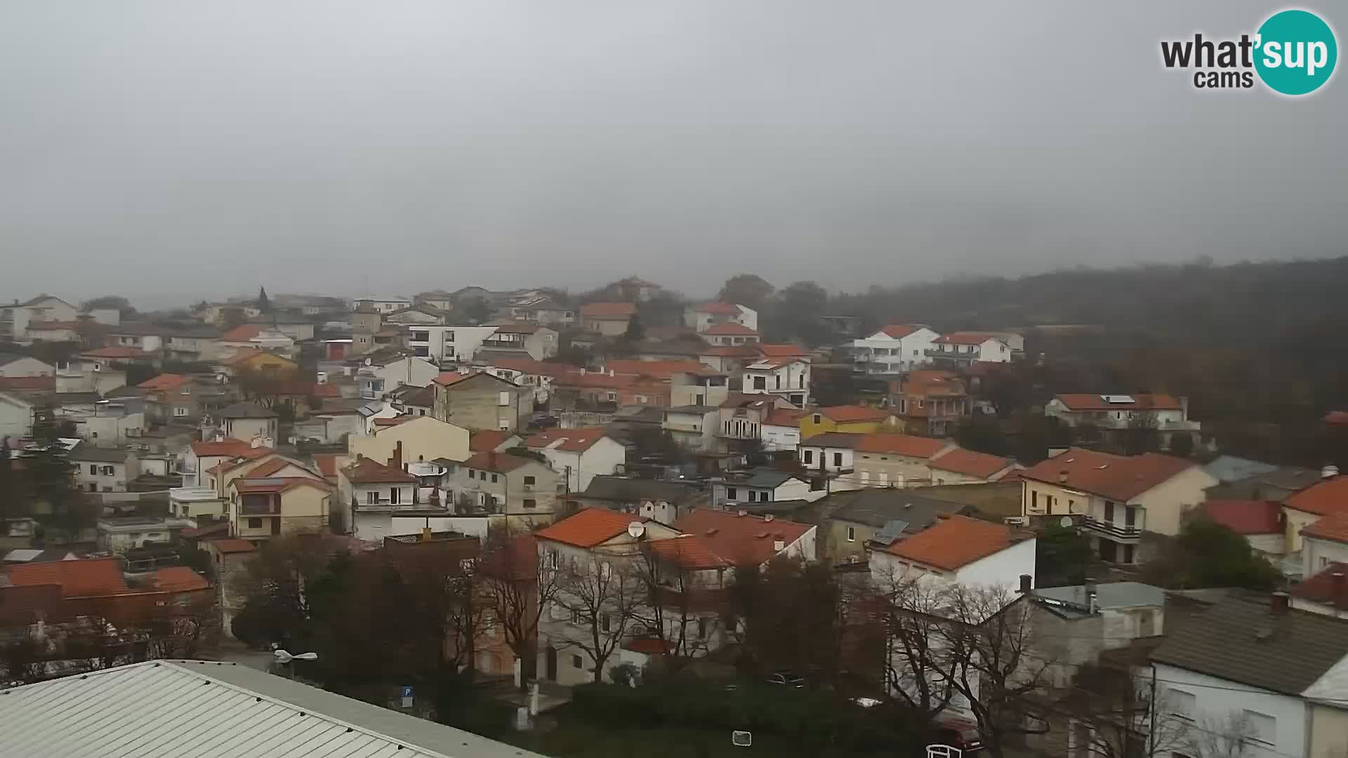 Panorama Novi Vinodolski live cam Dalmatie