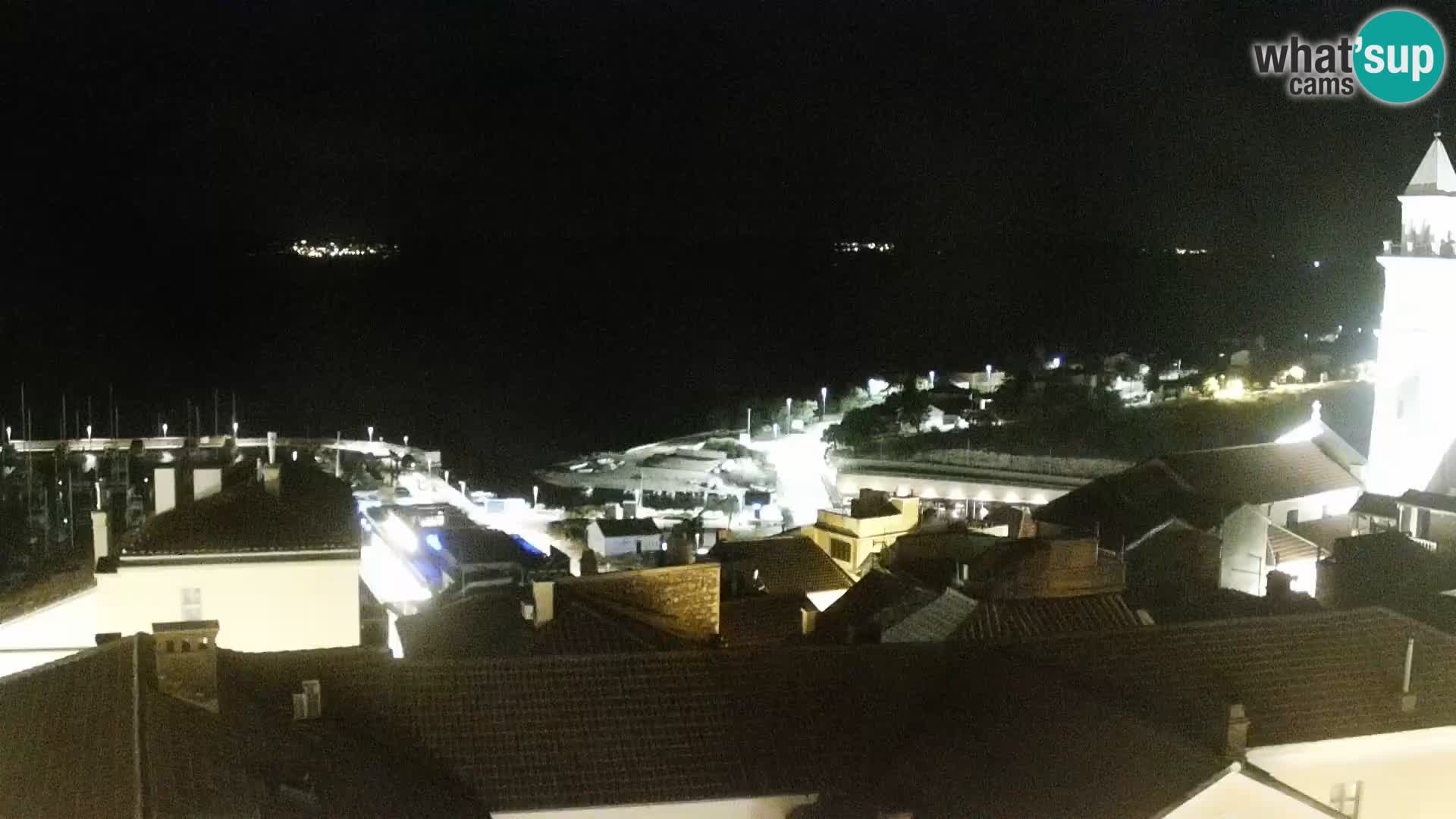 Panoramic webcam Novi Vinodolski – Dalmatia live