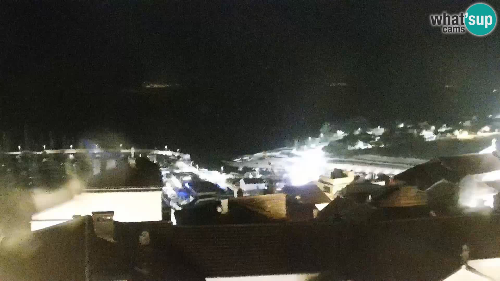 Panorama Novi Vinodolski live cam Dalmatie