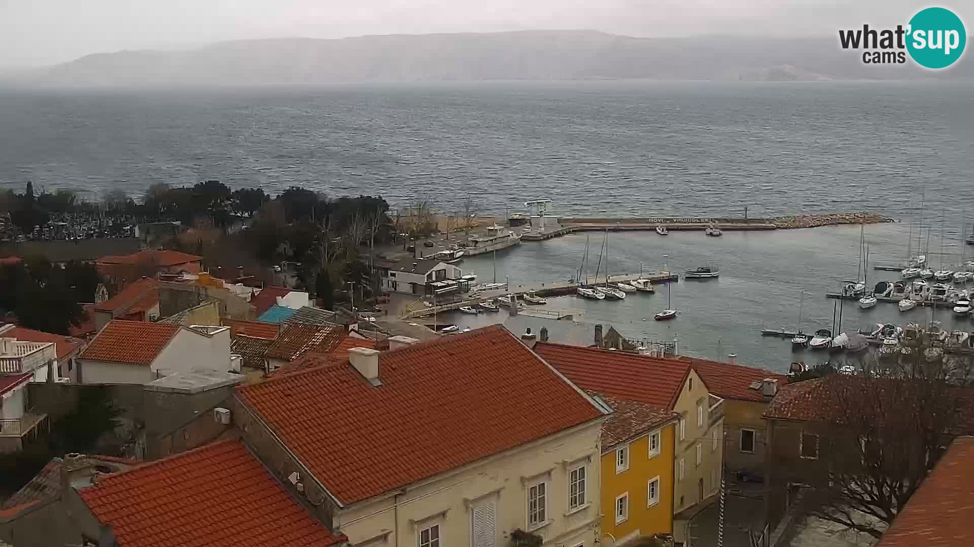 Webcam panoramica Novi Vinodolski – Dalmazia livecam