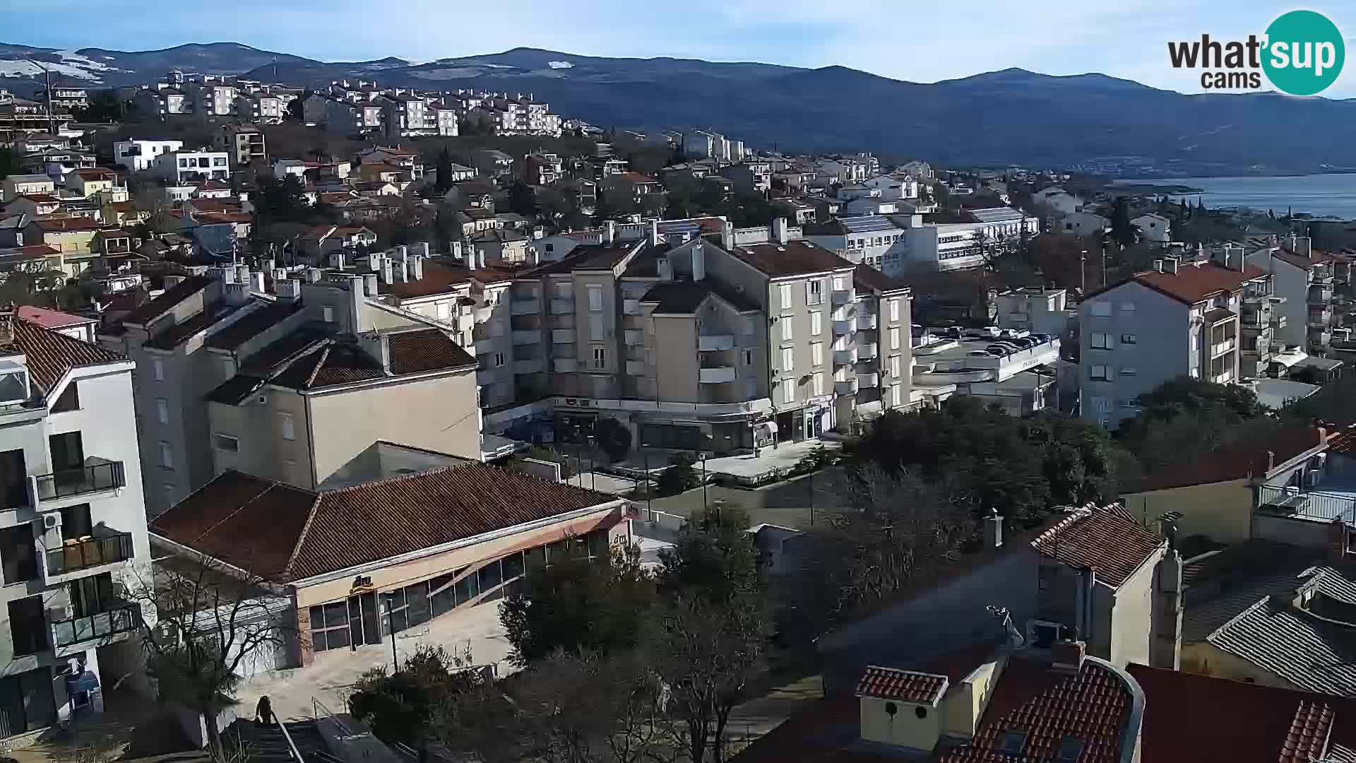 Panoramic webcam Novi Vinodolski – Dalmatia live