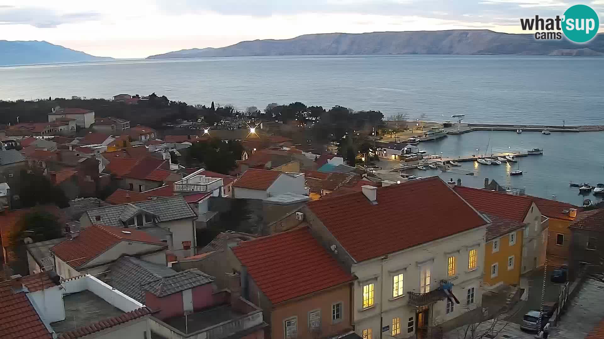 Panoramic webcam Novi Vinodolski – Dalmatia live