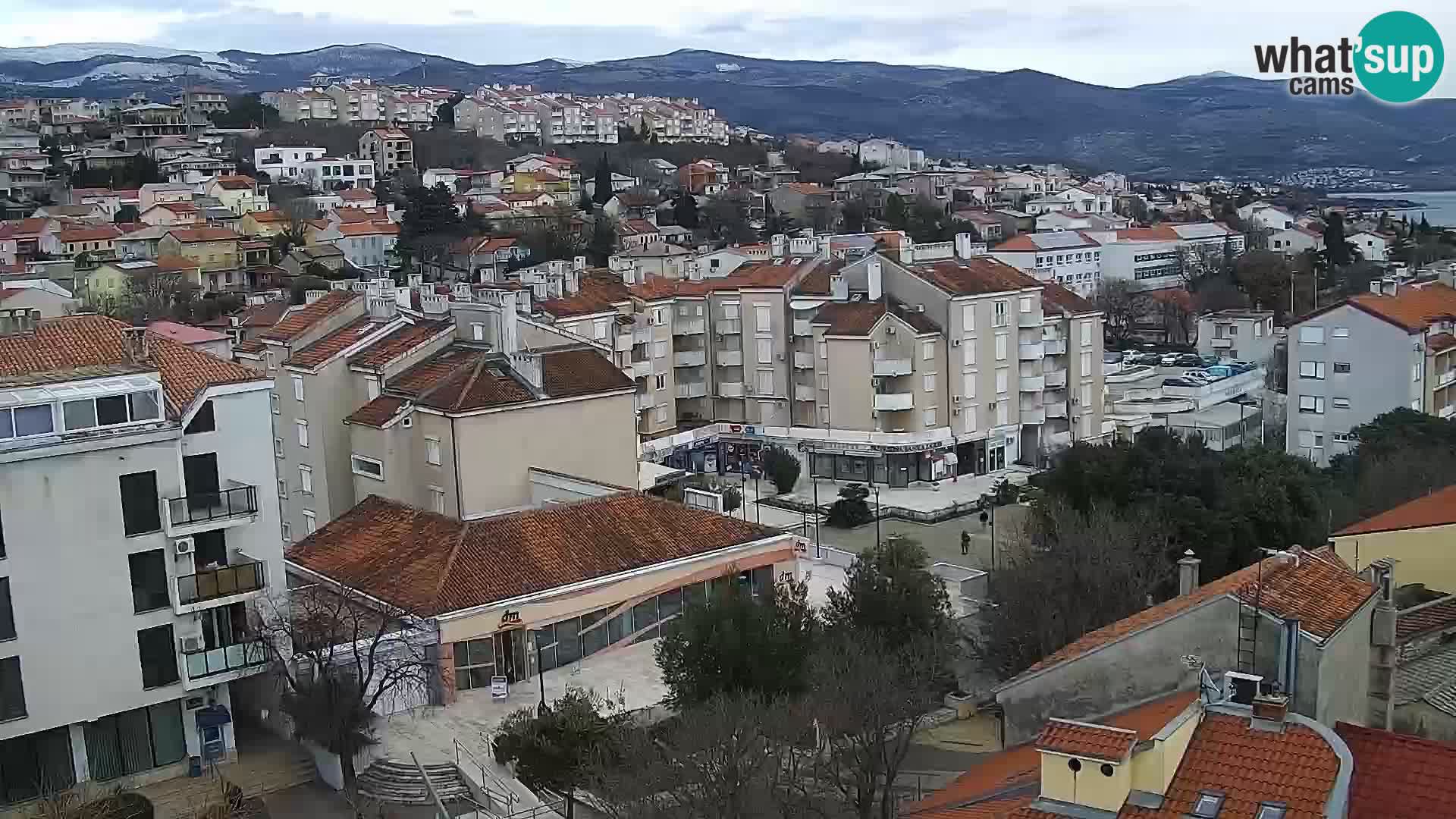 Panoramic webcam Novi Vinodolski – Dalmatia live