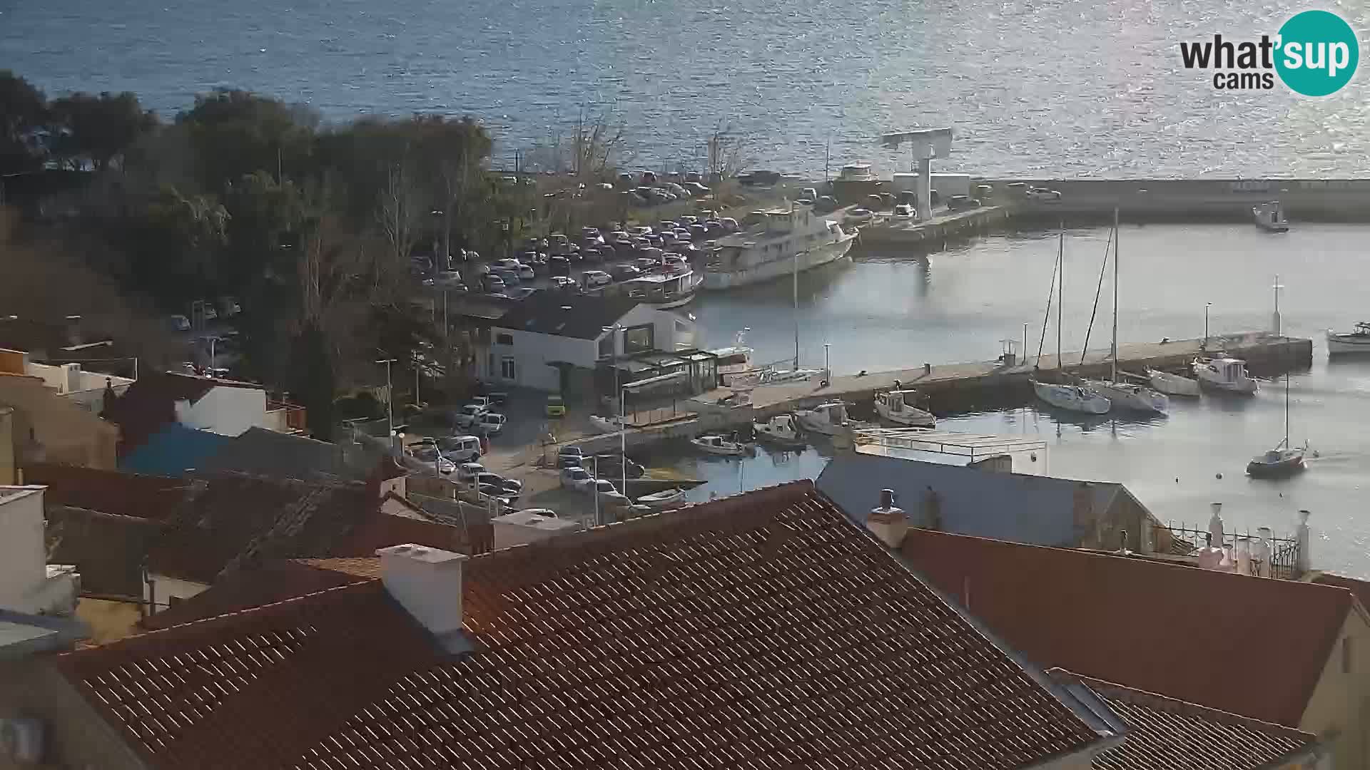 Panoramic webcam Novi Vinodolski – Dalmatia live