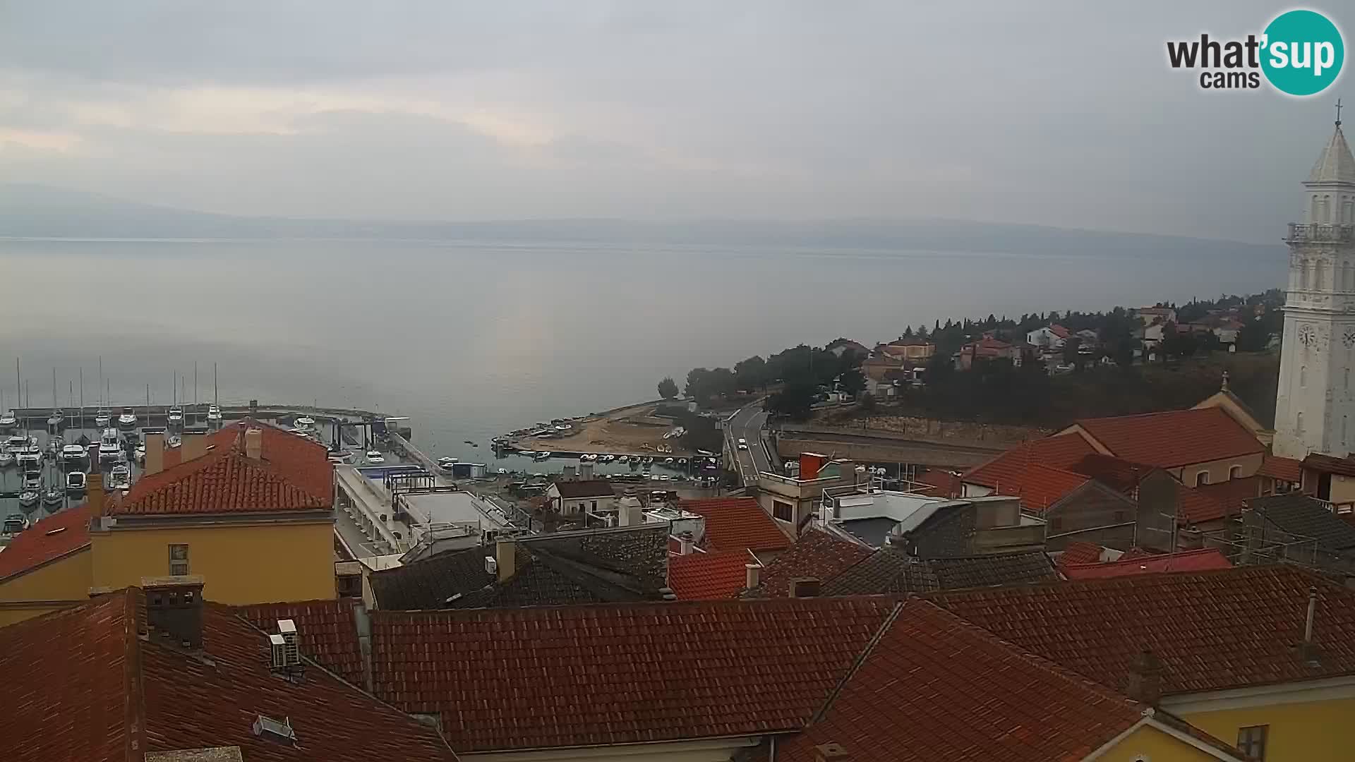 Novi Vinodolski camera en vivo Dalmatia