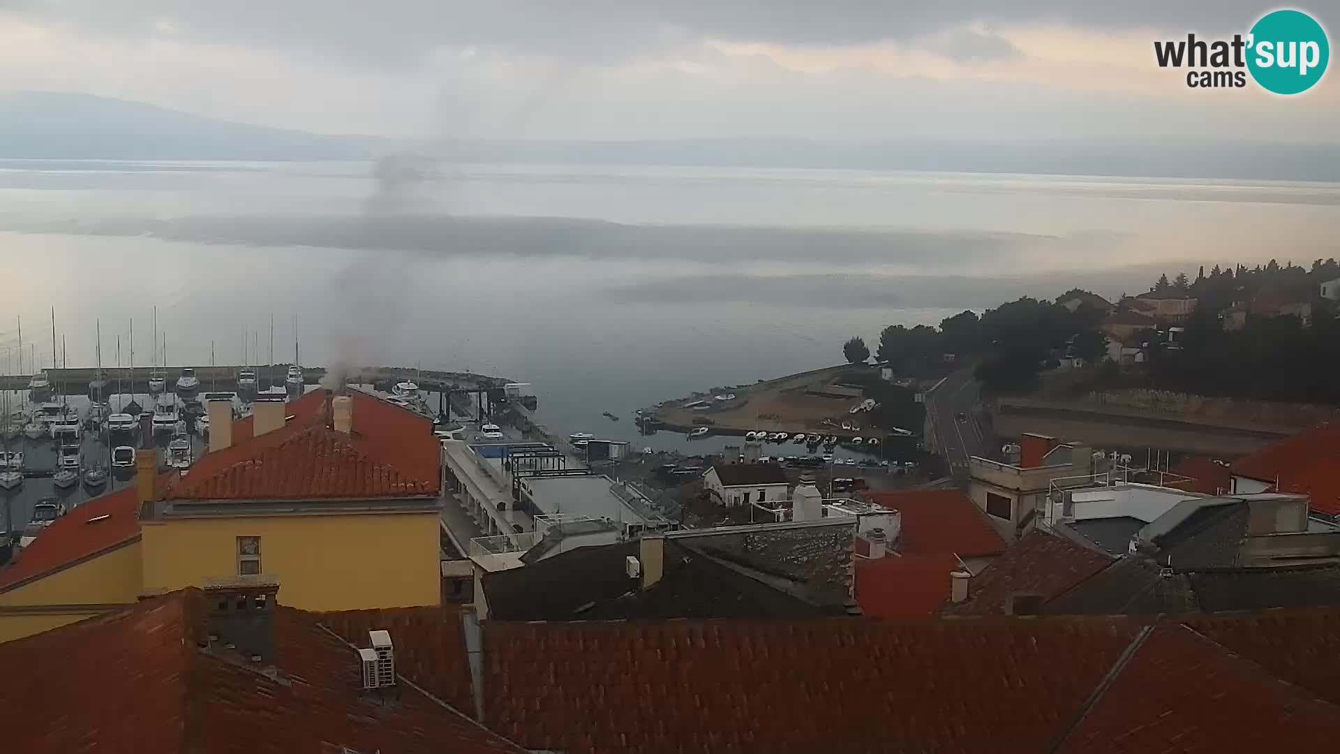 Novi Vinodolski camera en vivo Dalmatia