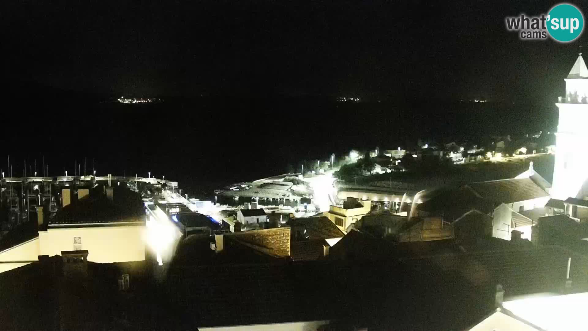 Panoramic webcam Novi Vinodolski – Dalmatia live