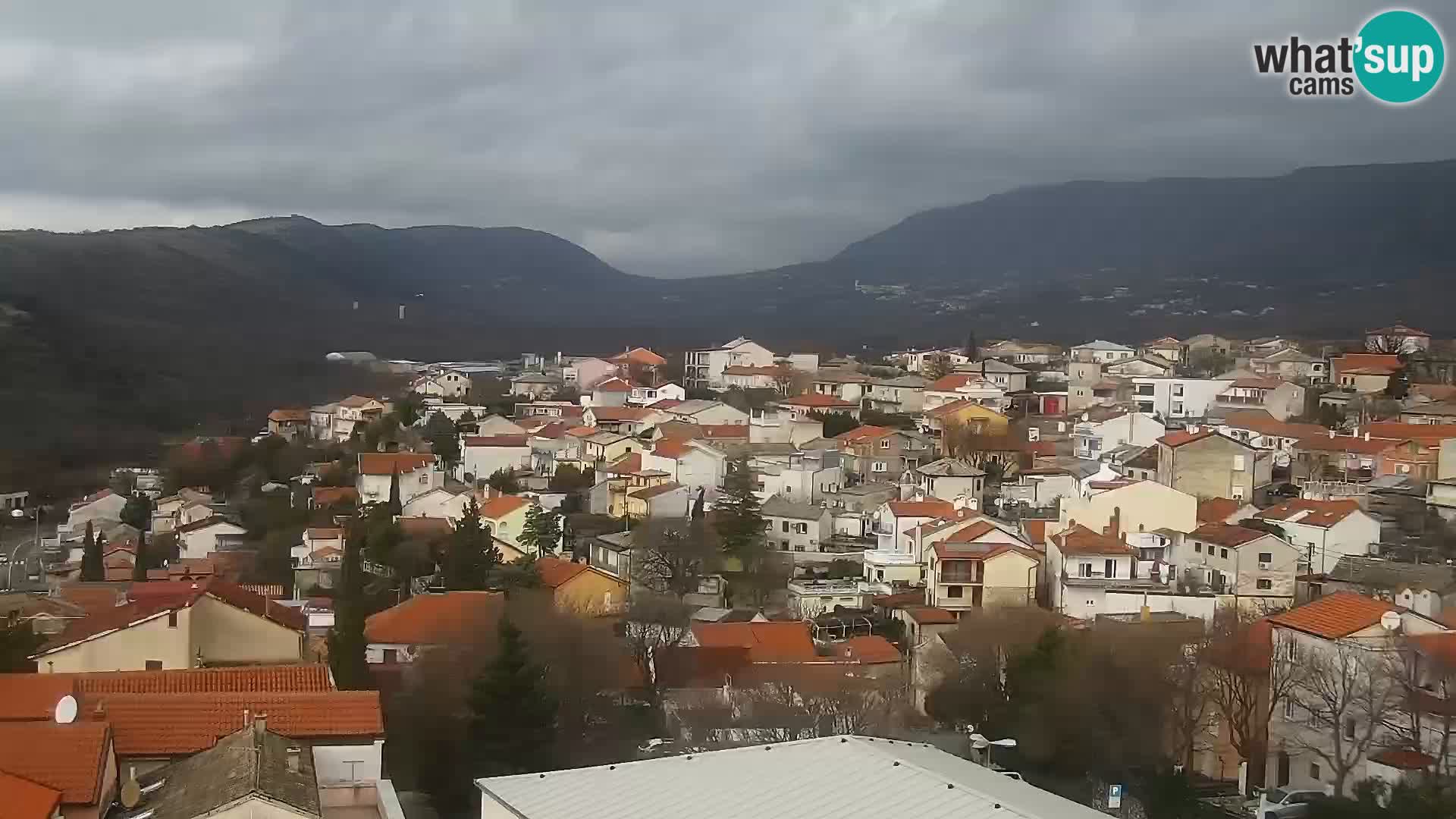 Novi Vinodolski panorama – Dalmacija web kamera