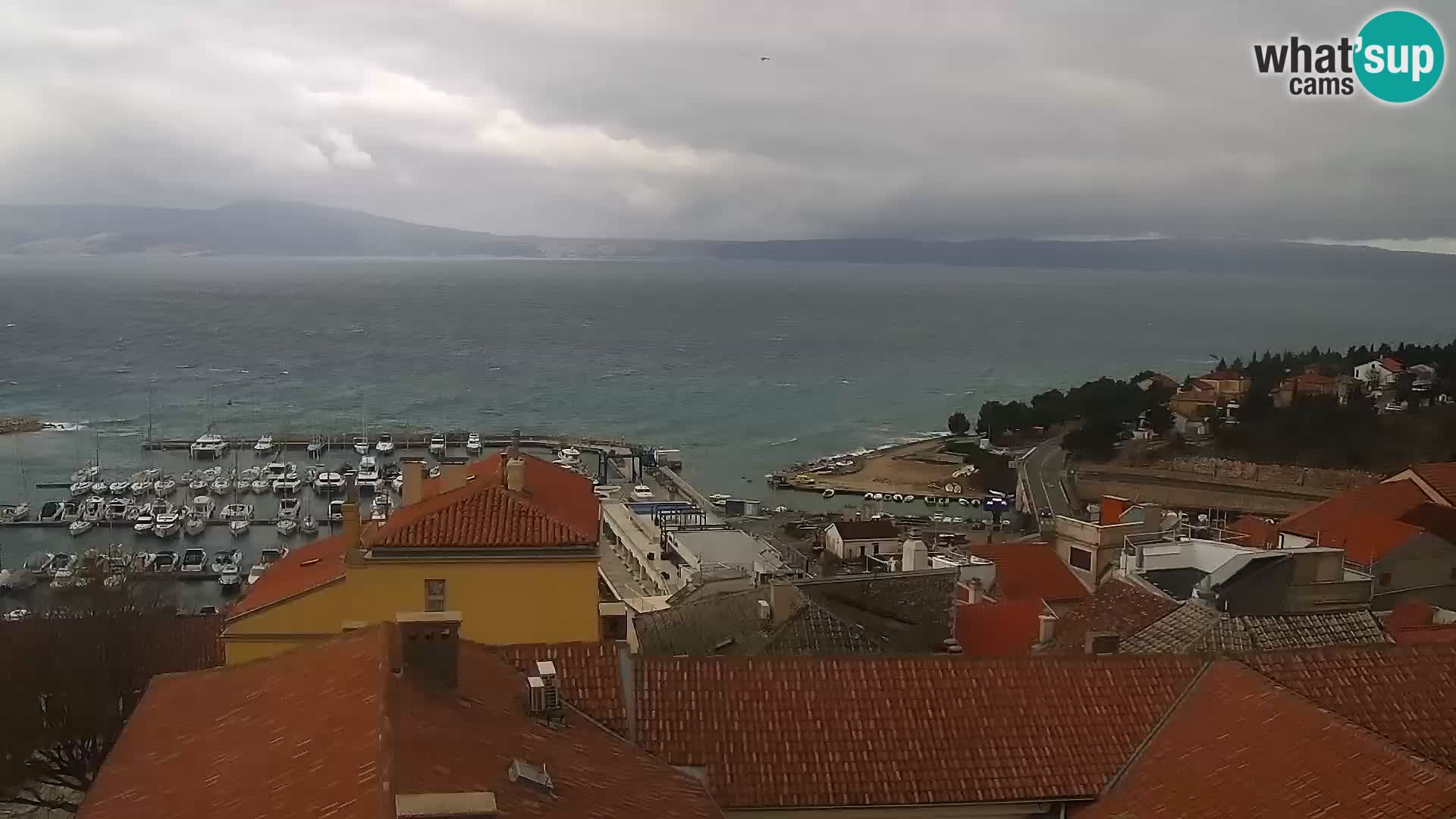 Novi Vinodolski camera en vivo Dalmatia