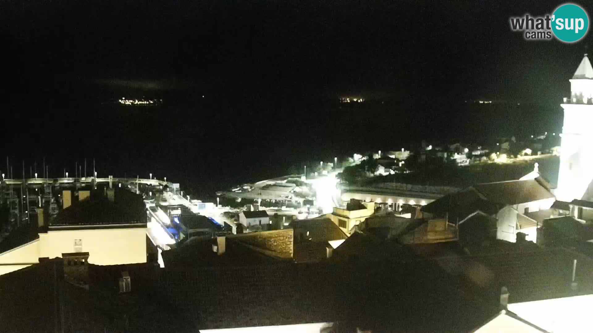 Panoramic webcam Novi Vinodolski – Dalmatia live