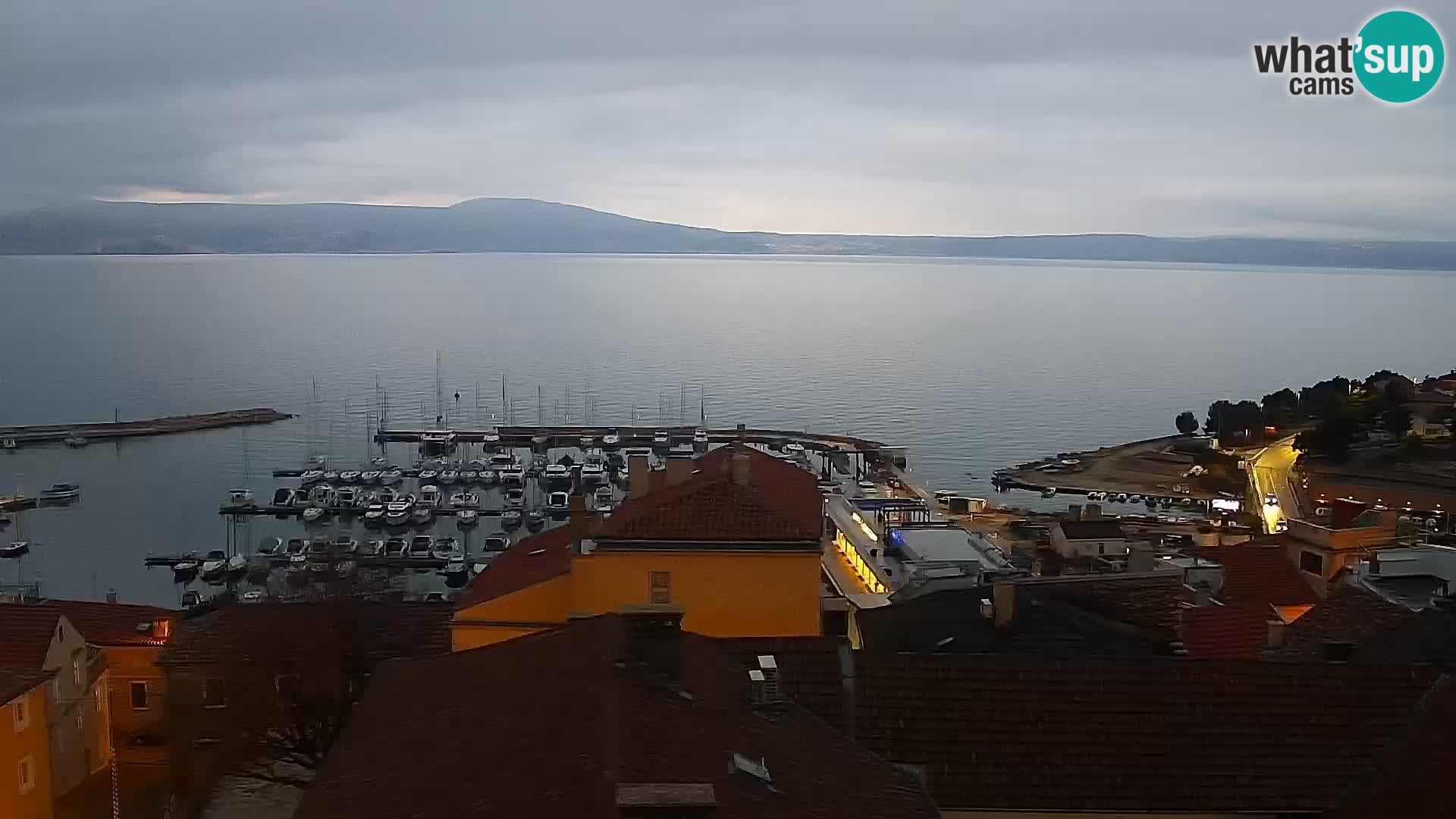 Webcam panoramica Novi Vinodolski – Dalmazia livecam