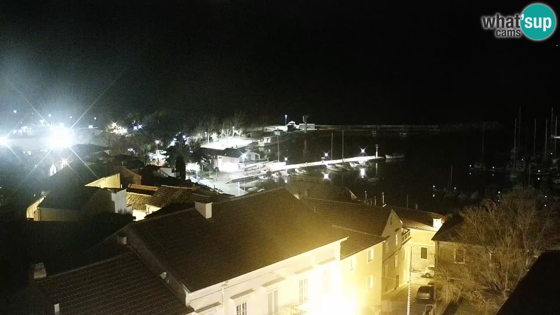 Panorama Novi Vinodolski live cam Dalmatie