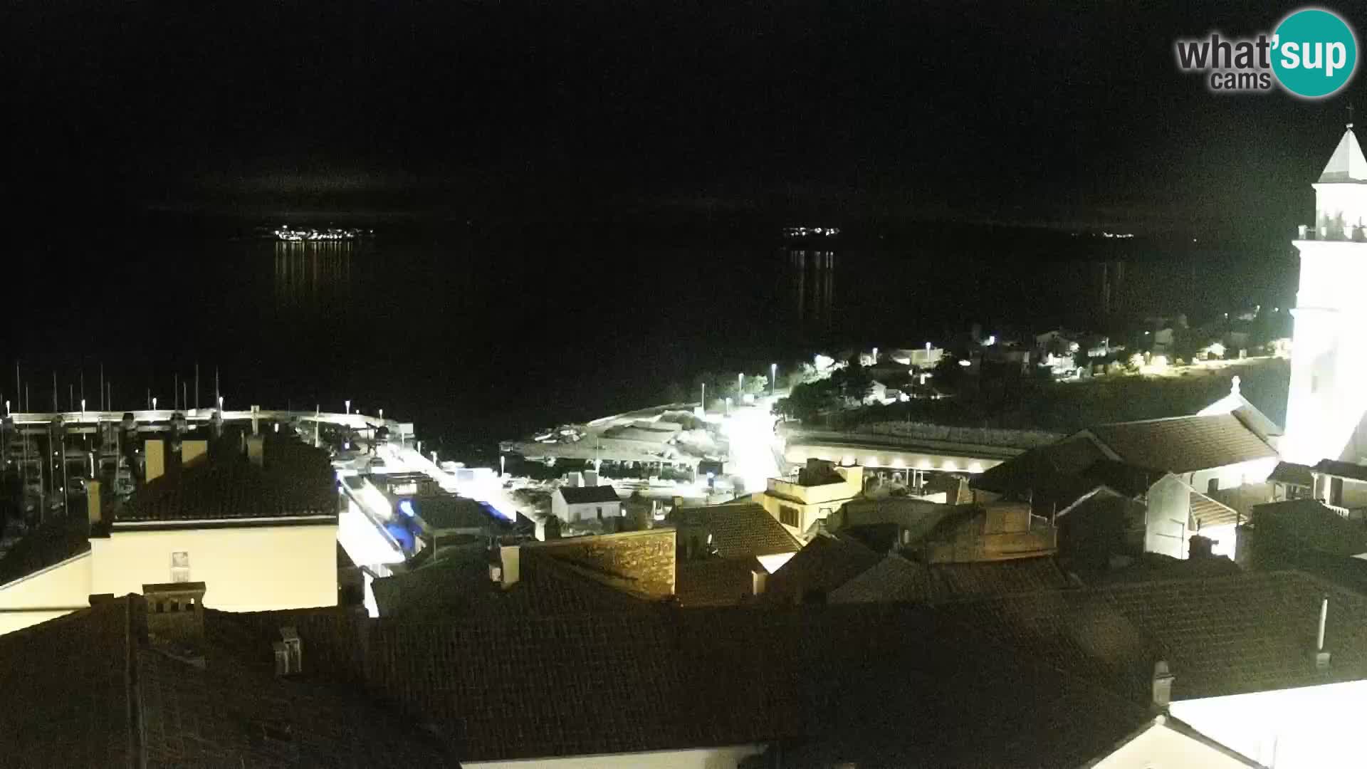 Panoramic webcam Novi Vinodolski – Dalmatia live