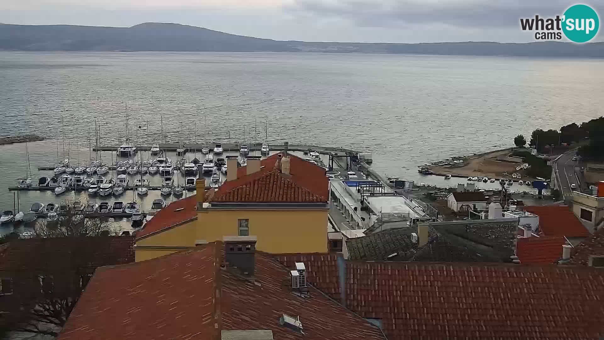 Webcam panoramica Novi Vinodolski – Dalmazia livecam