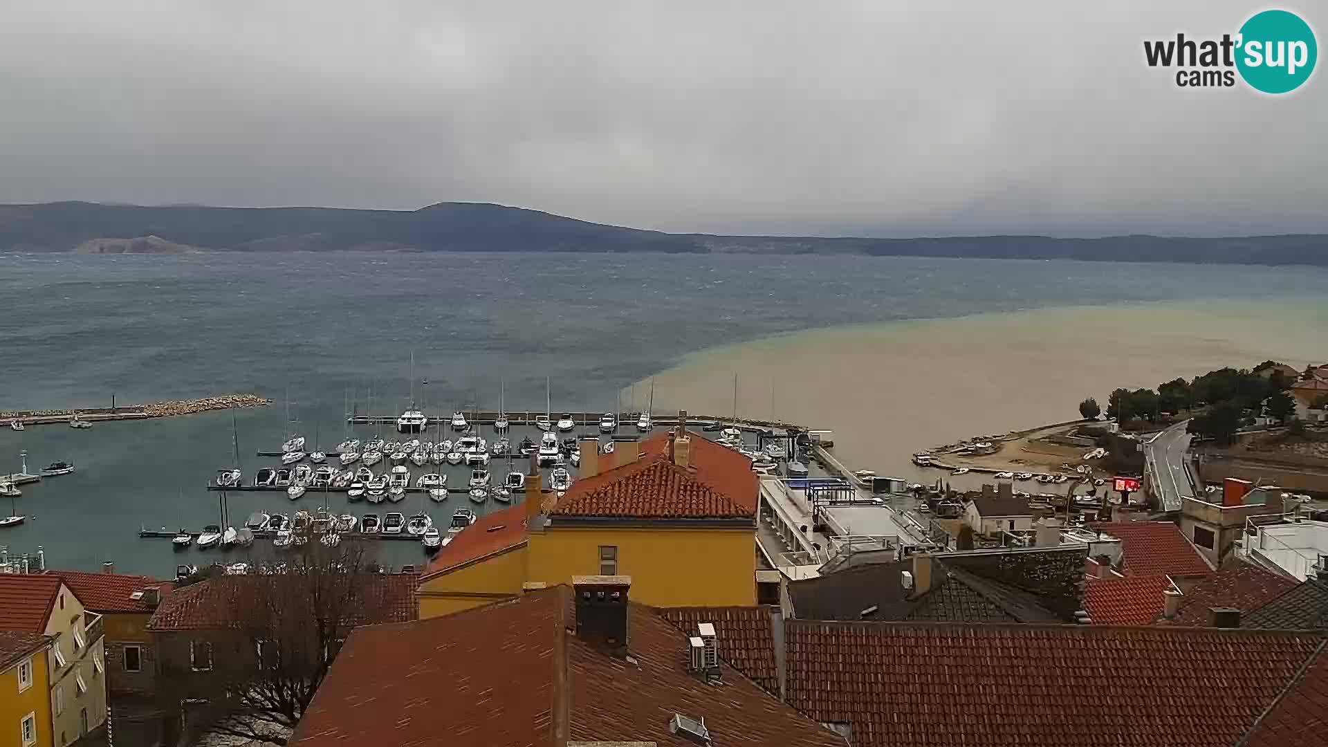 Webcam panoramica Novi Vinodolski – Dalmazia livecam